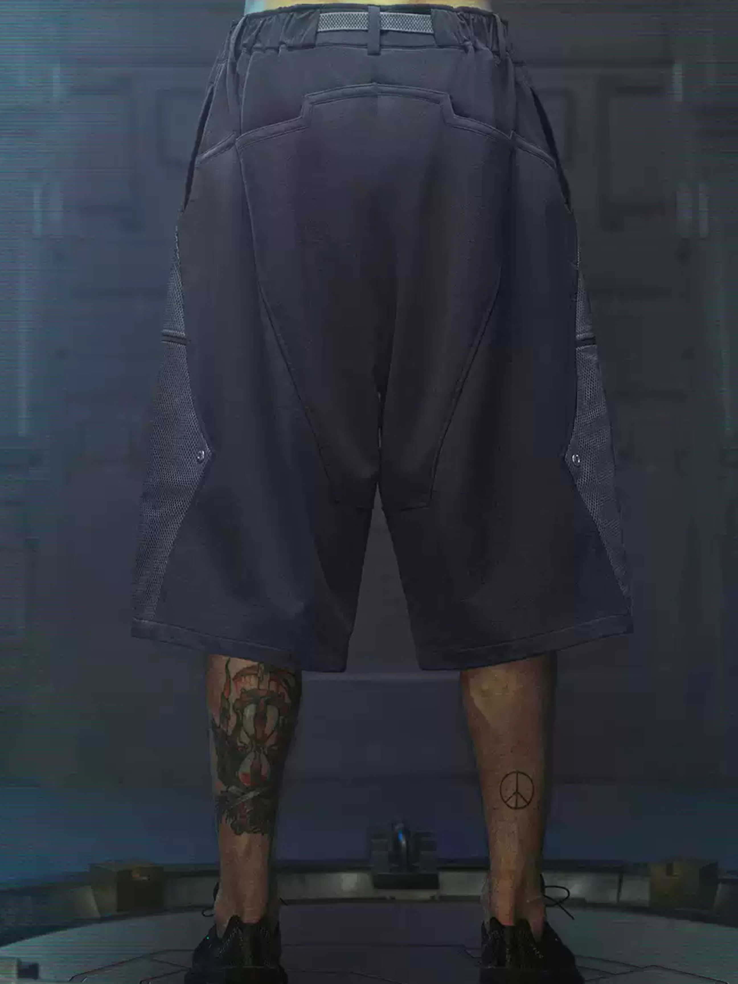 BlazeFlask - Men's Cyberpunk Loose Shorts