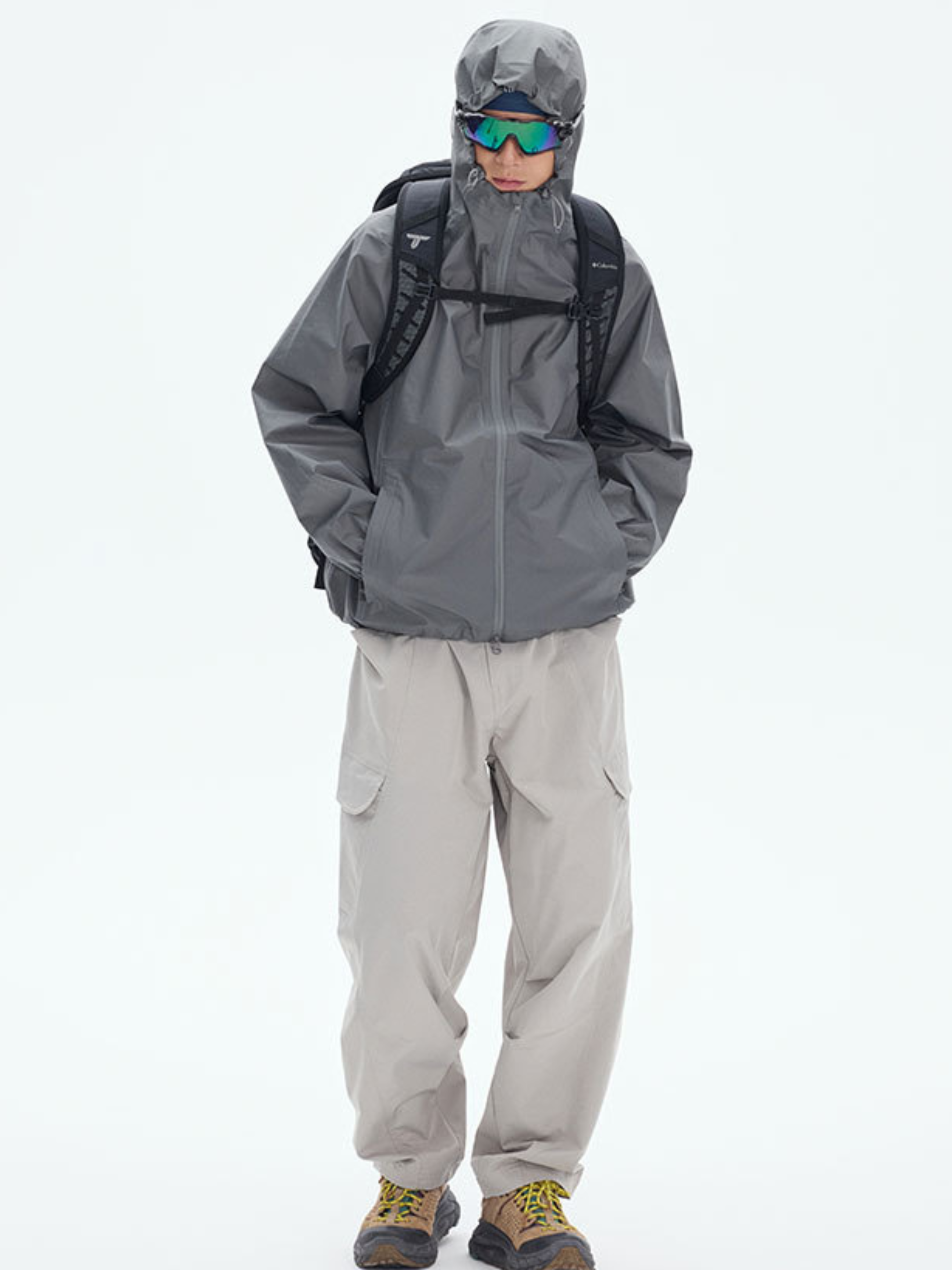 AshMode - Unisex Lightweight 3-Layer Hard Shell Jacket