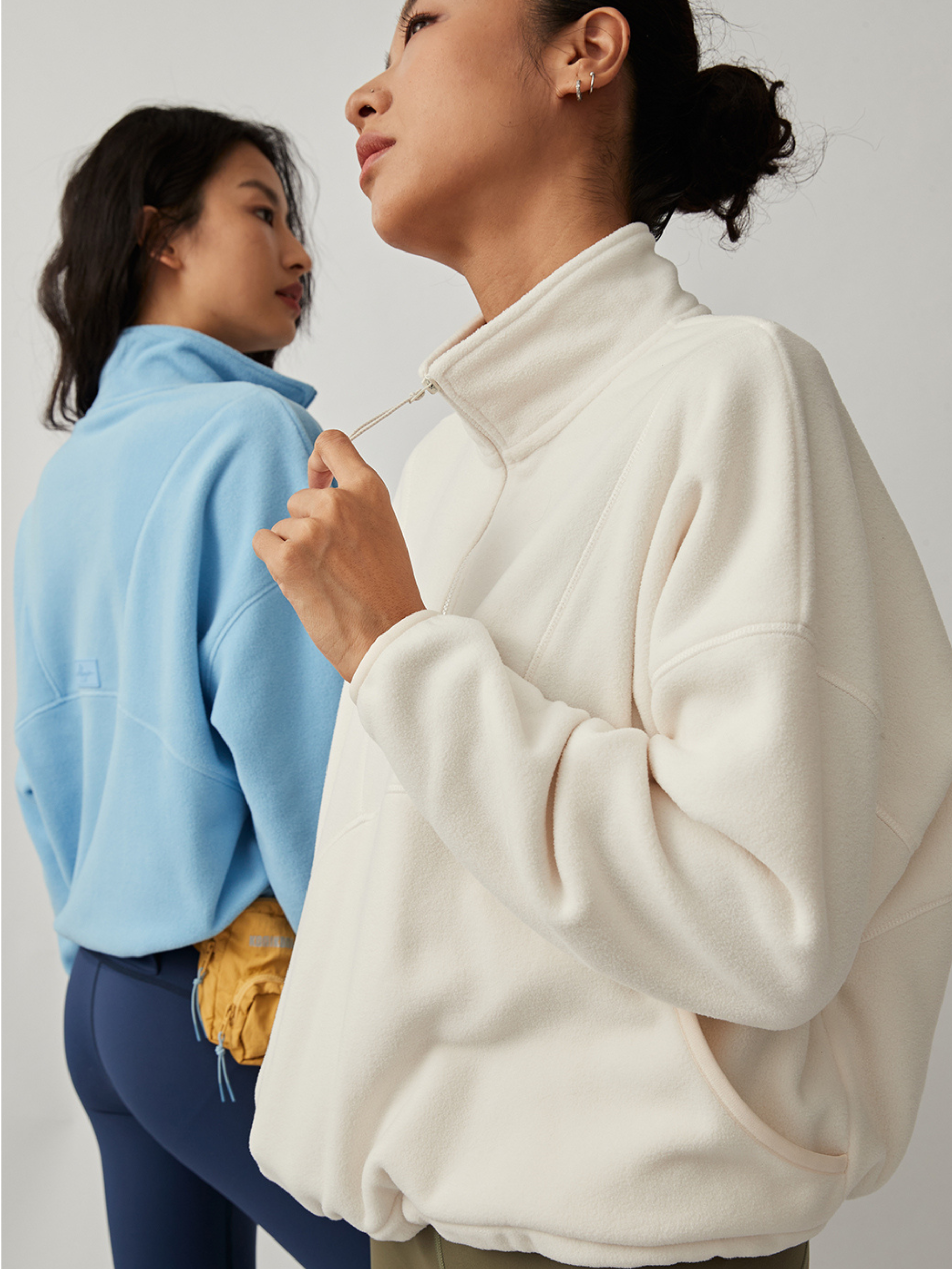 Ashtooth - Women's Double-Sided Fleece Thermal Sports Jacket