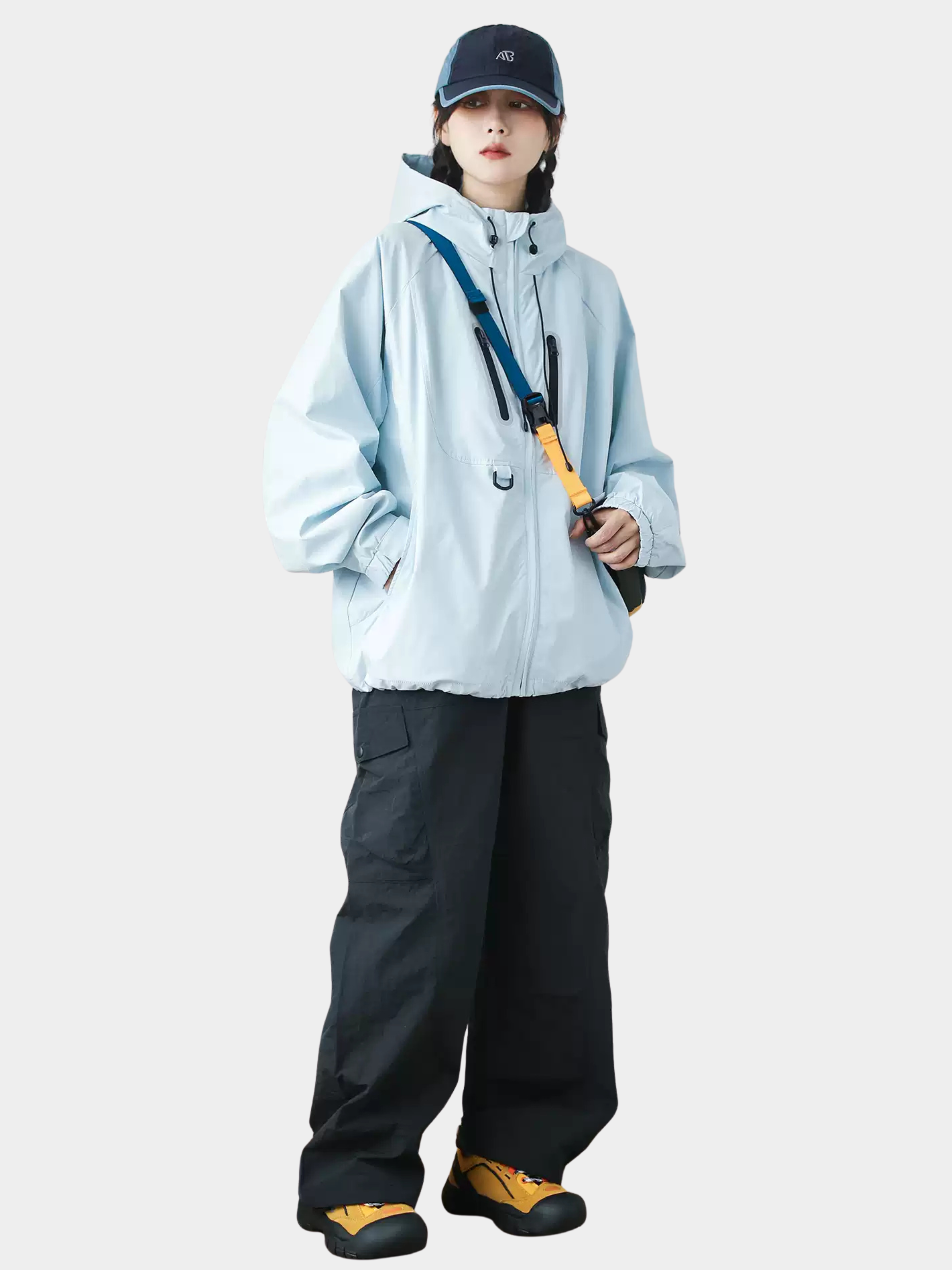 EchoCore - Loose-Fit Hooded Technical Shell Jacket