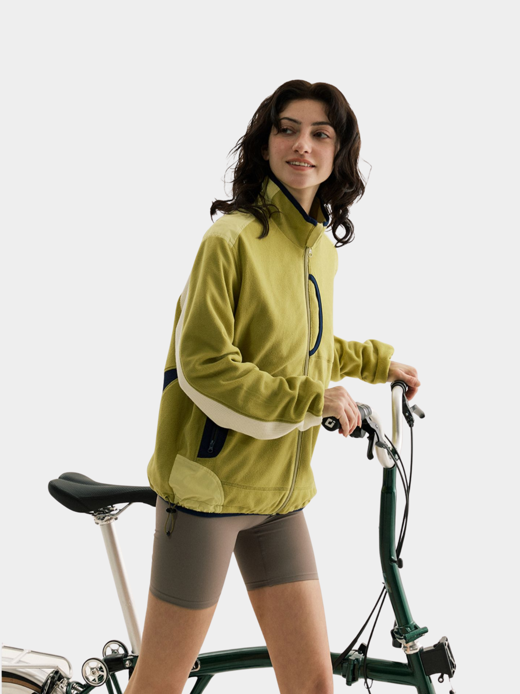 GlowStick - Unisex Reversible Fleece Cycling Jacket