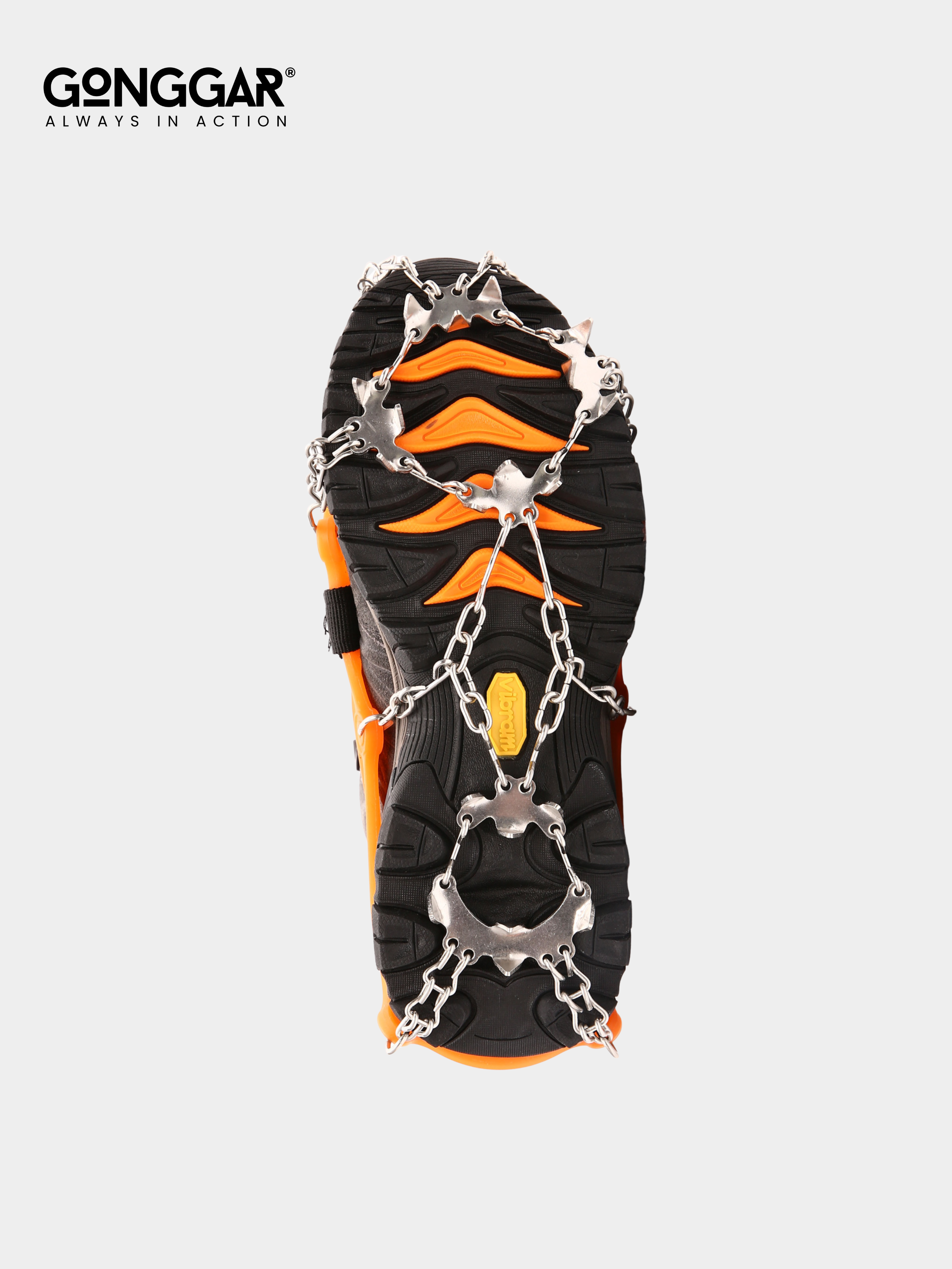 LightCoat - 19-Tooth Stainless Steel Anti-Slip Crampons