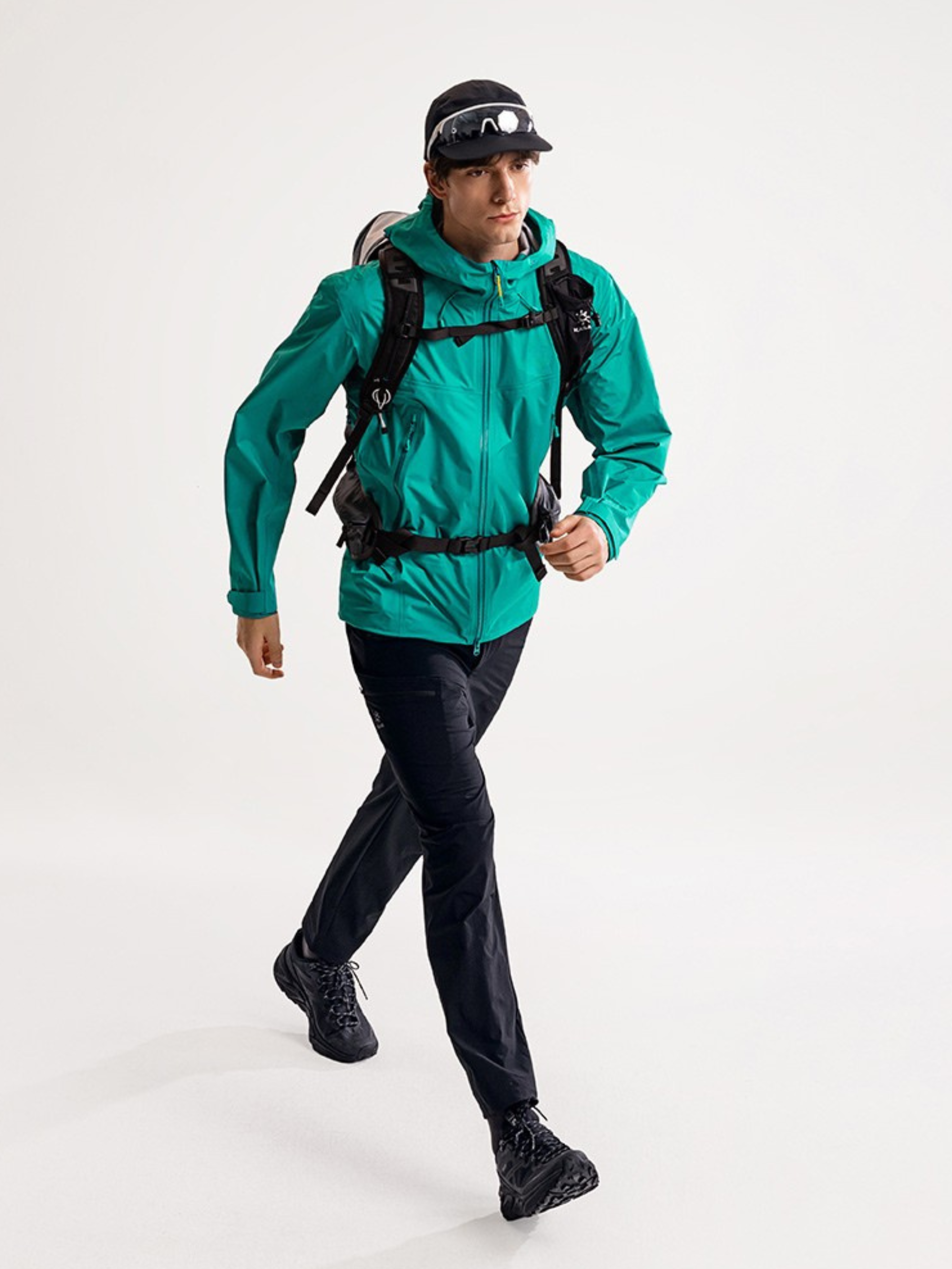 GONGGAR - Unisex Hard Shell Hooded Jacket