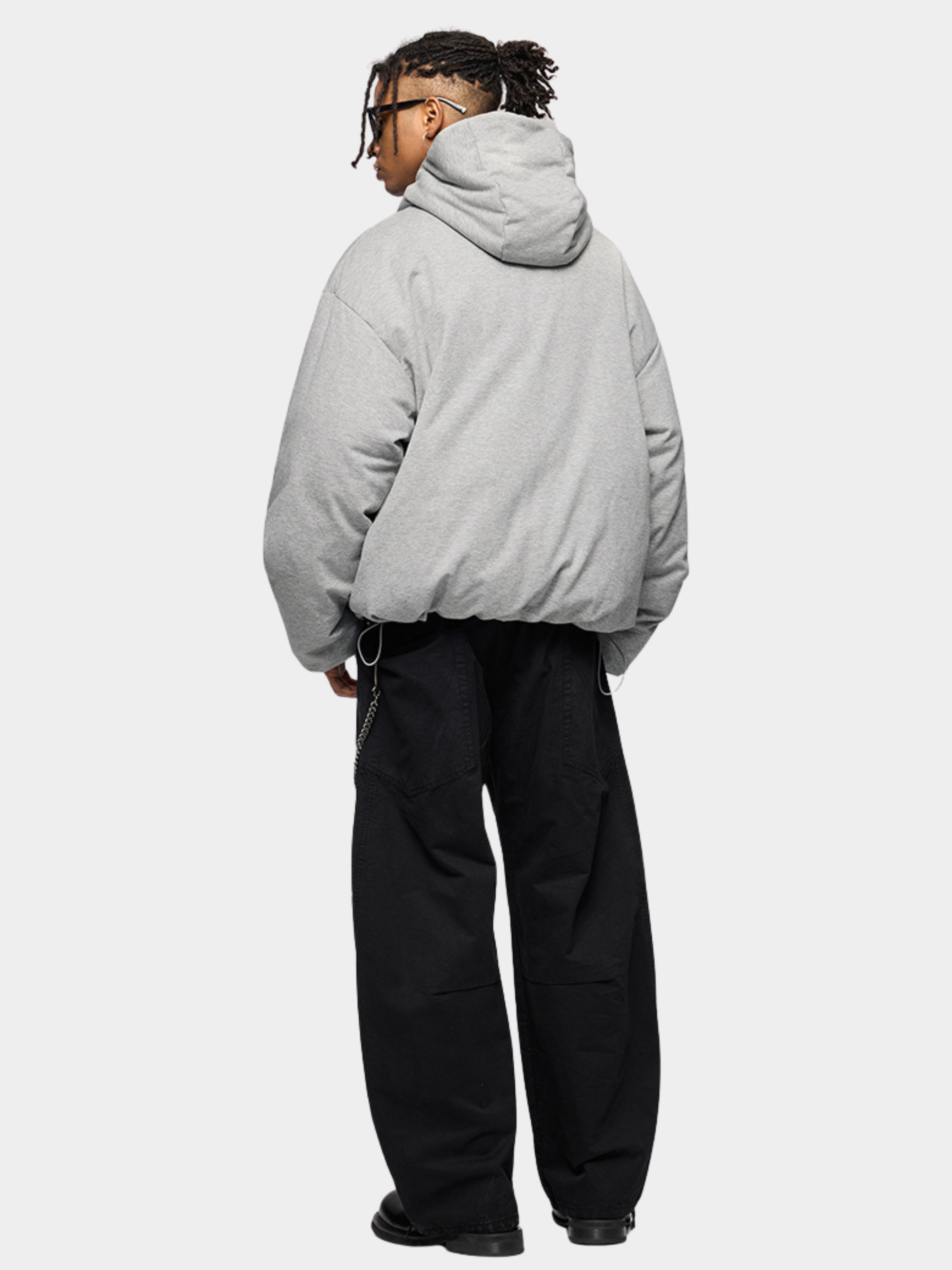 DryCanopy - Unisex 90% Duck Down Knit Fabric Hoodie Jacket