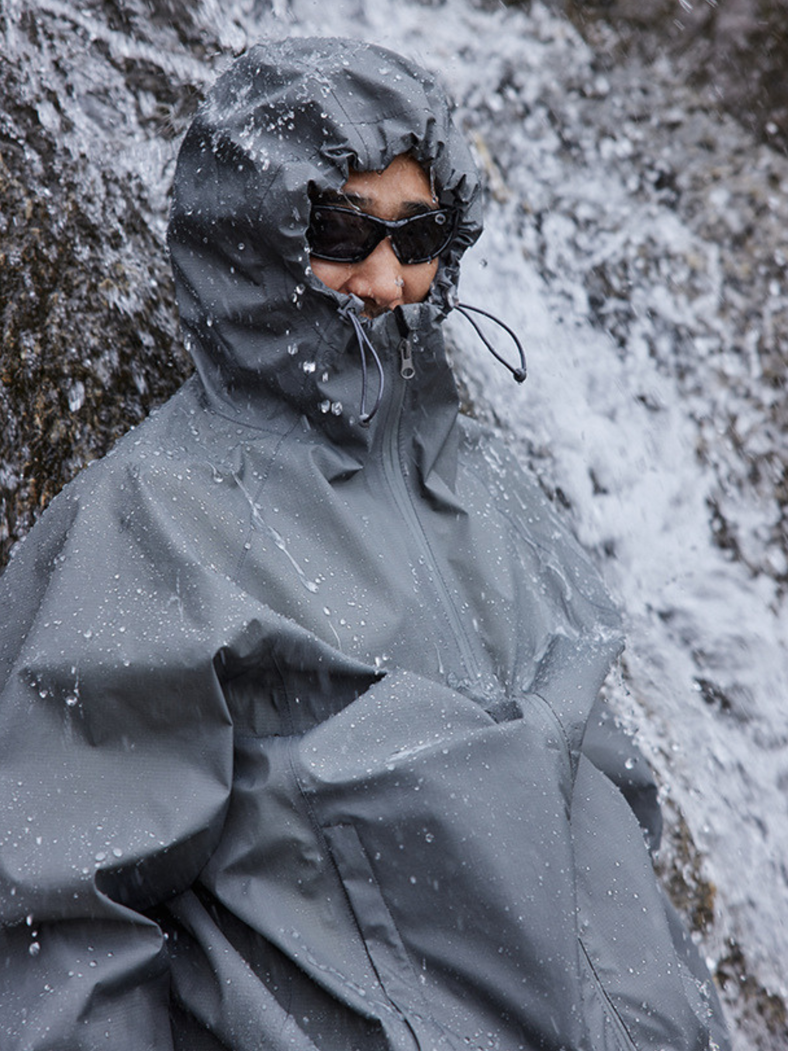 AshMode - Unisex Lightweight 3-Layer Hard Shell Jacket
