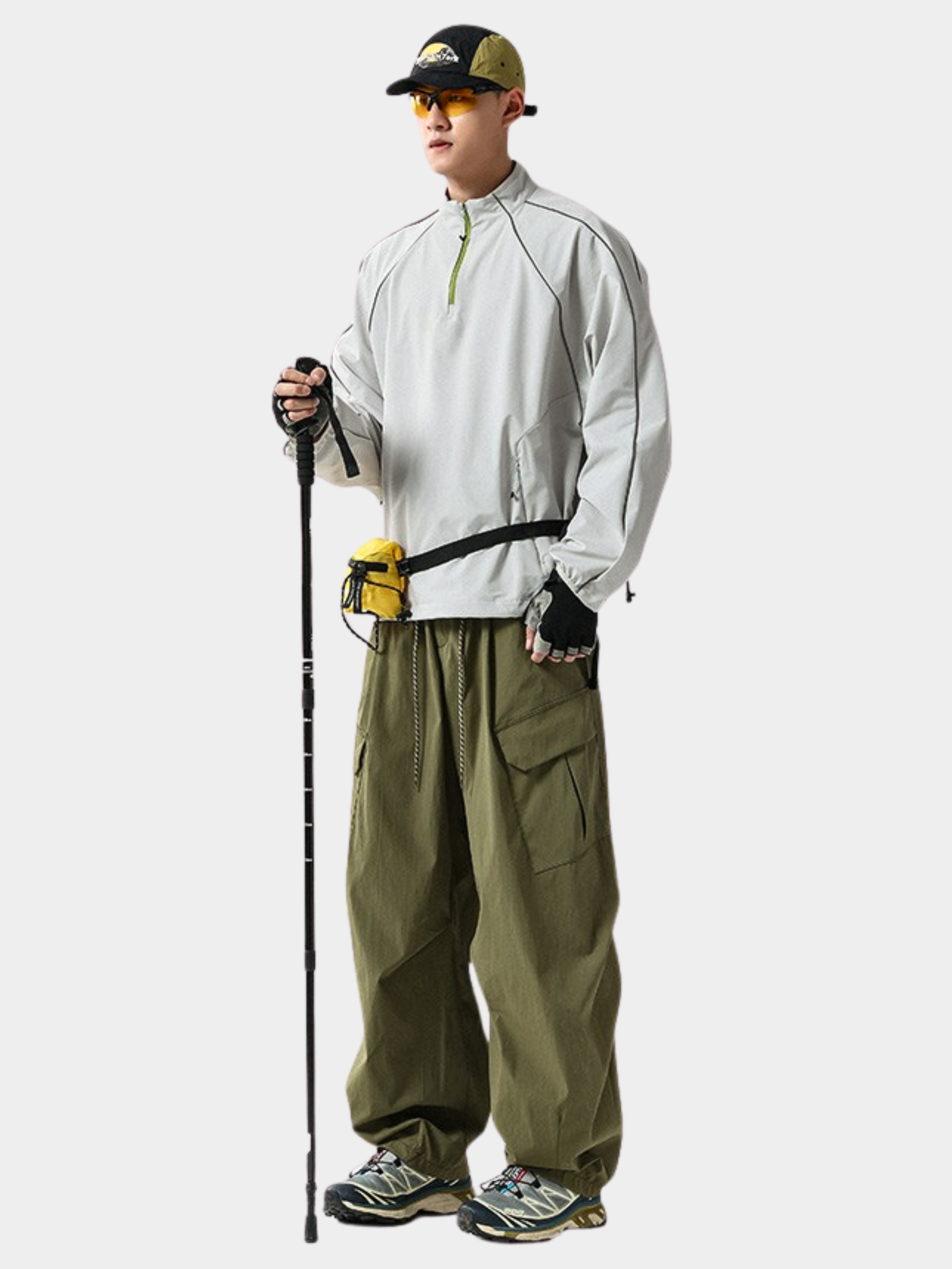 EchoScope - Unisex Windproof & Quick-Dry Pullover Flight Jacket
