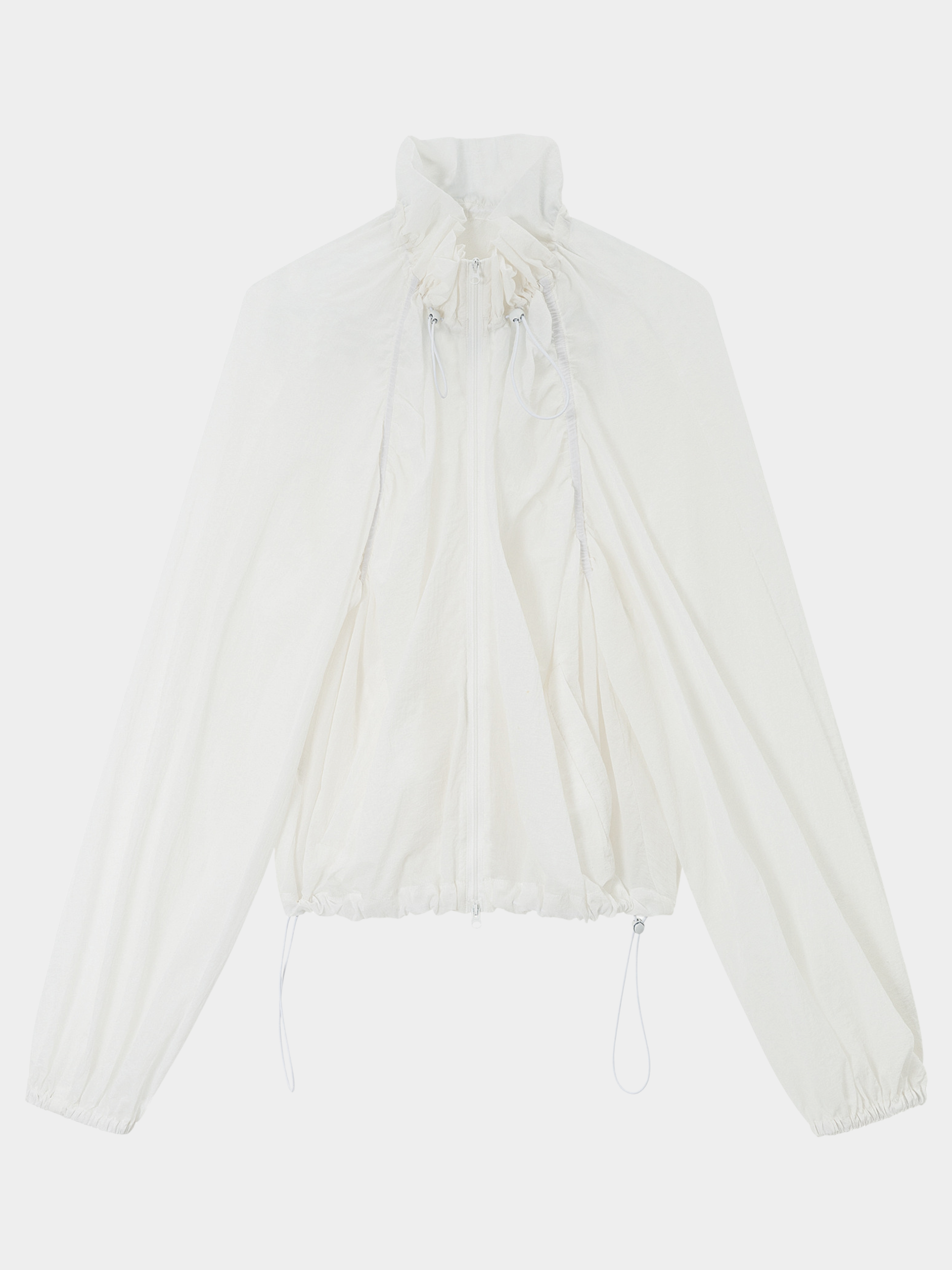 OwlTop - Women's UPF 50+ Side Drawstring Ruched Breathable Sun Jacket