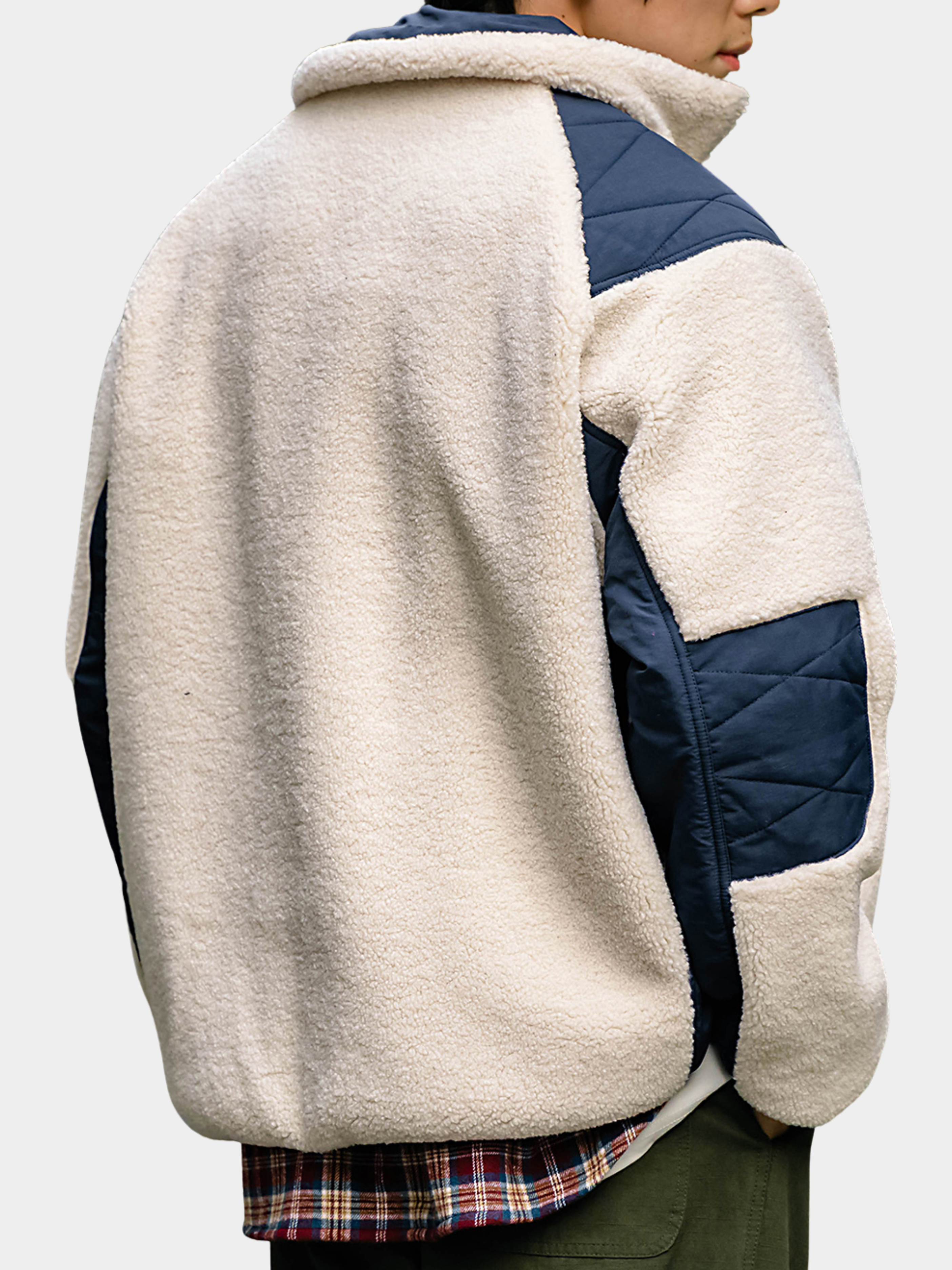 GlowCanopy - Men's Waterproof & Windproof Reversible Fleece Jacket