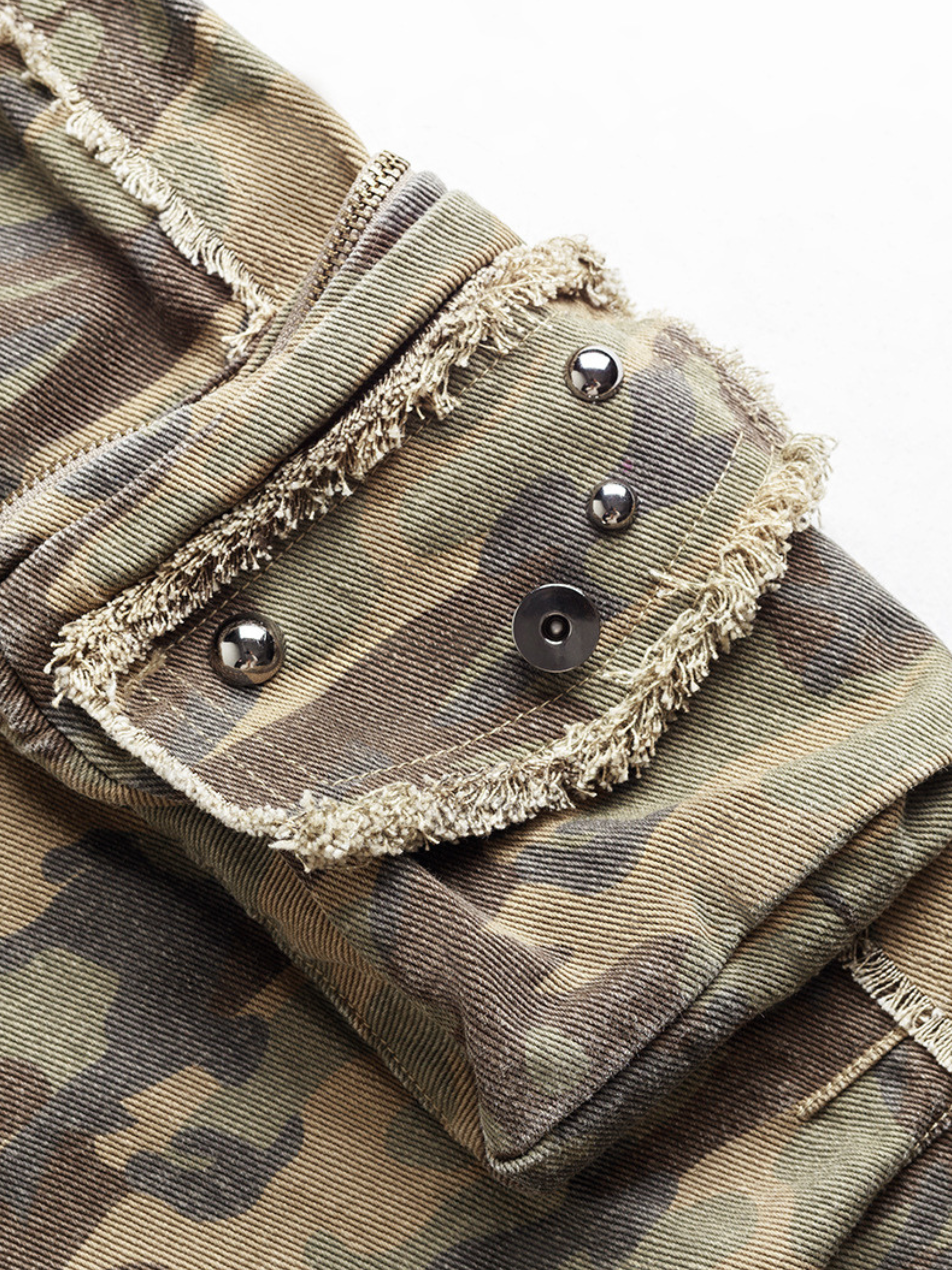 GlideBag - Men's Camo Flare Denim Pants