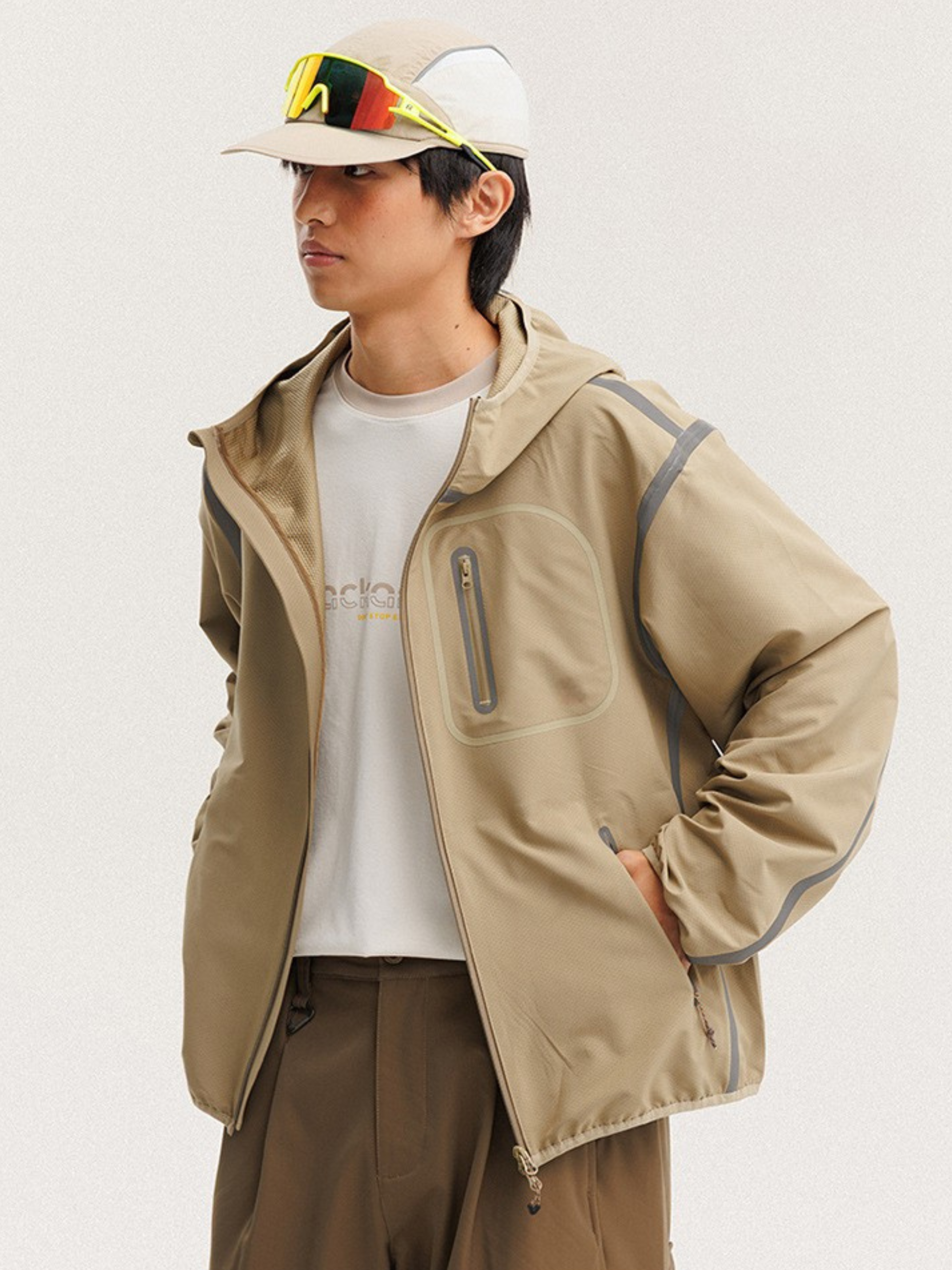 FrostSet - Unisex Lightweight Reflective Waterproof Windbreaker Jacket