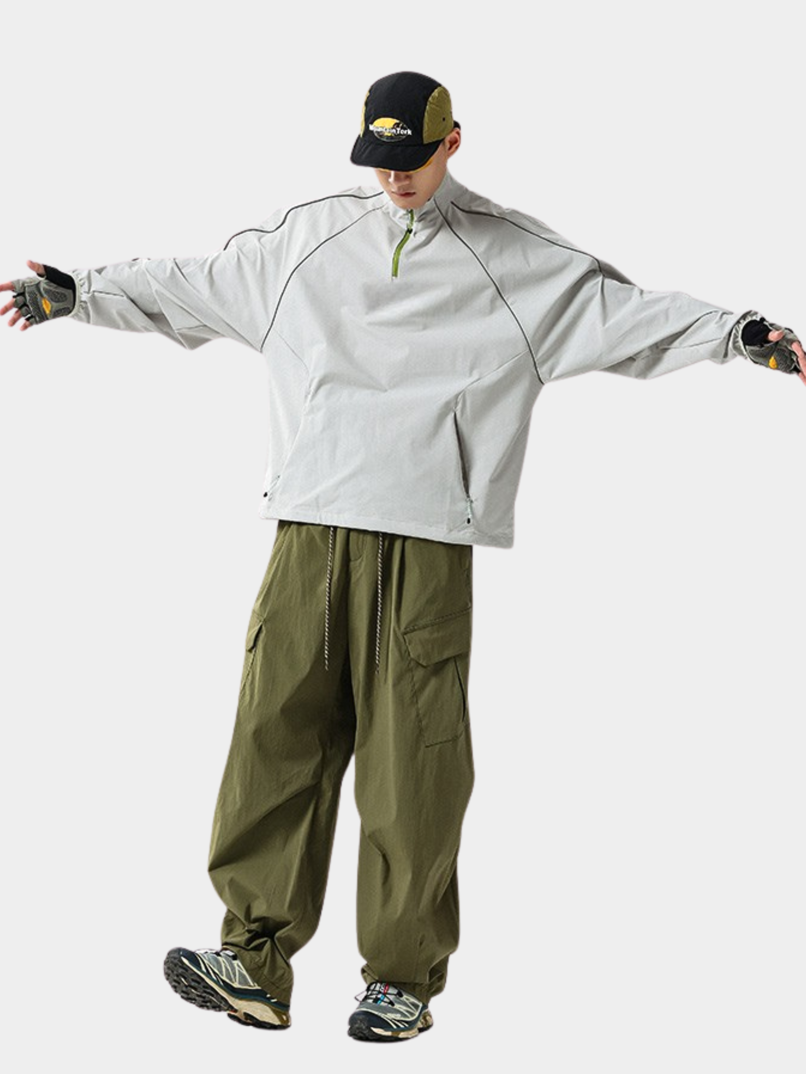 EchoScope - Unisex Windproof & Quick-Dry Pullover Flight Jacket