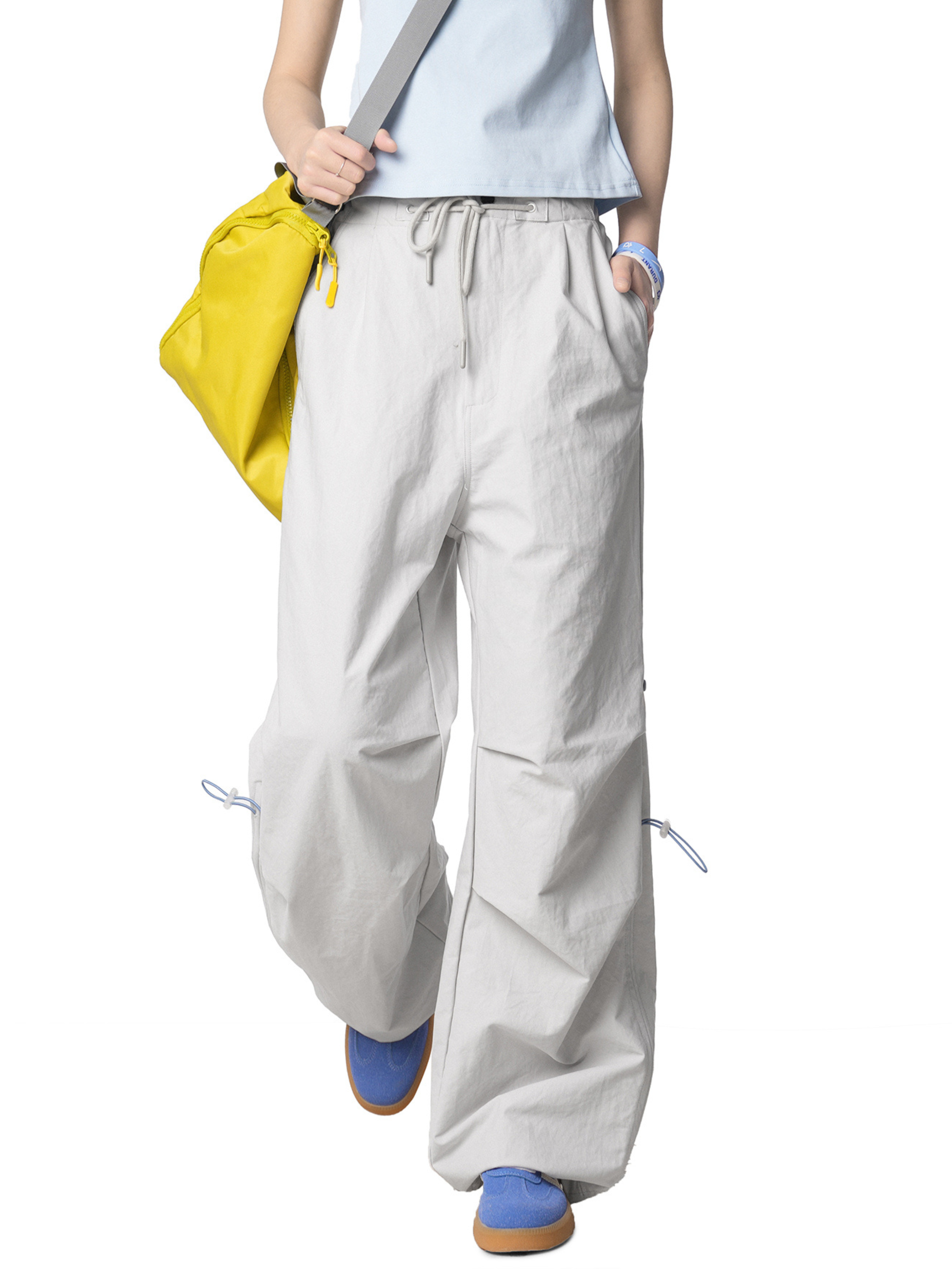 Firetrail - Women's Side Drawstring Ruched Cargo Pants