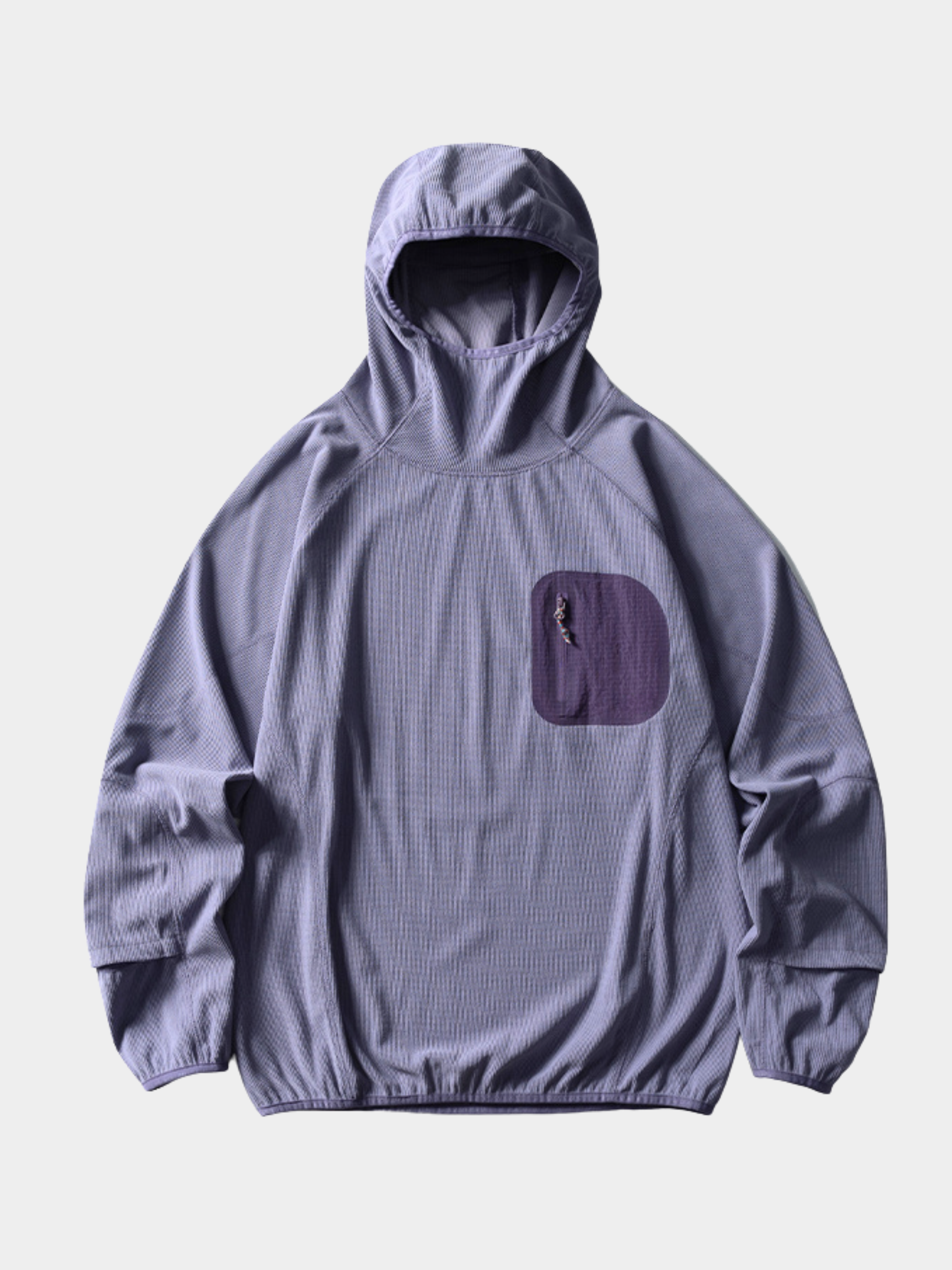 Crag - Moisture-Wicking High Neck Hoodie Base Layer