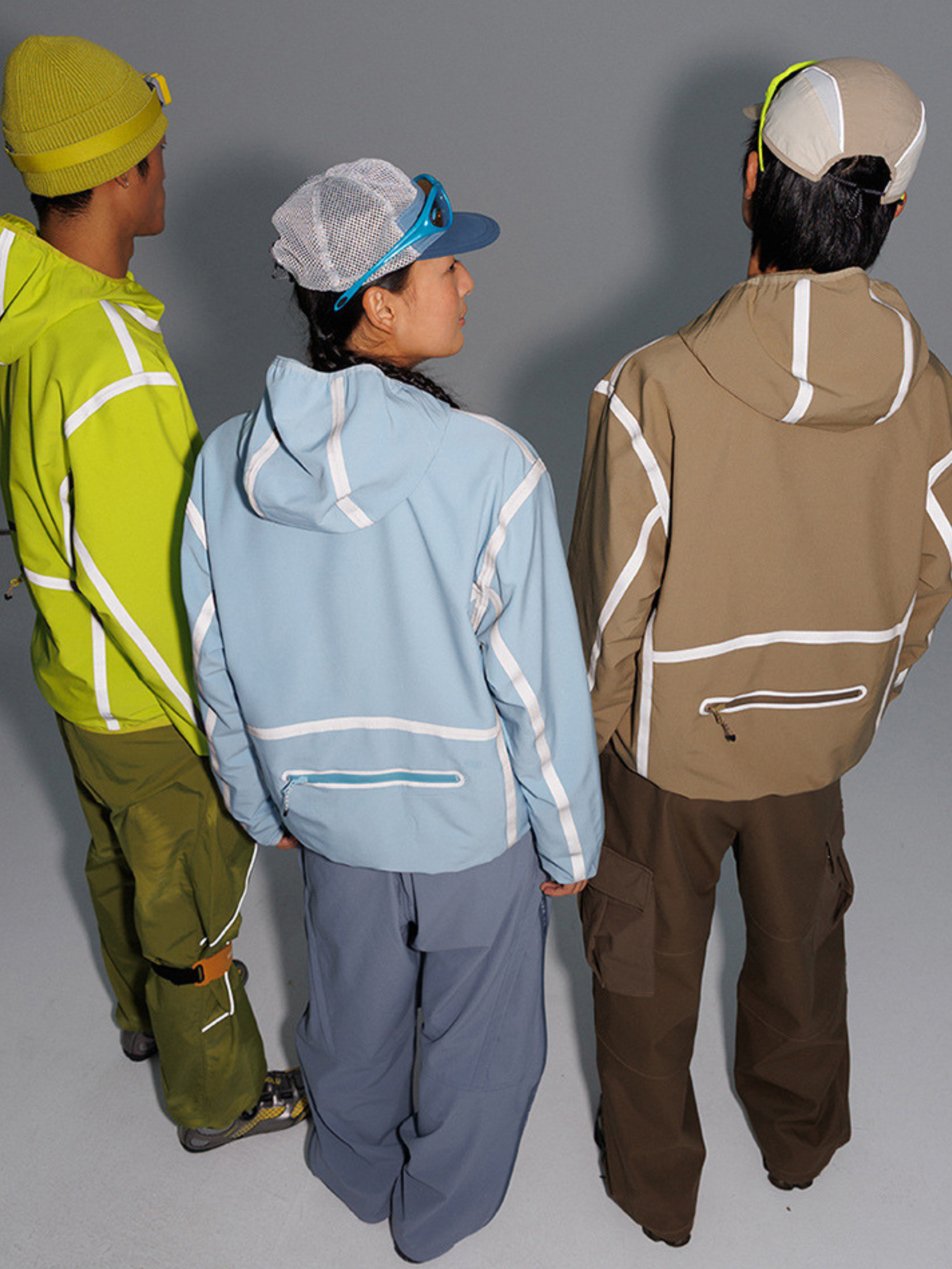 FrostSet - Unisex Lightweight Reflective Waterproof Windbreaker Jacket