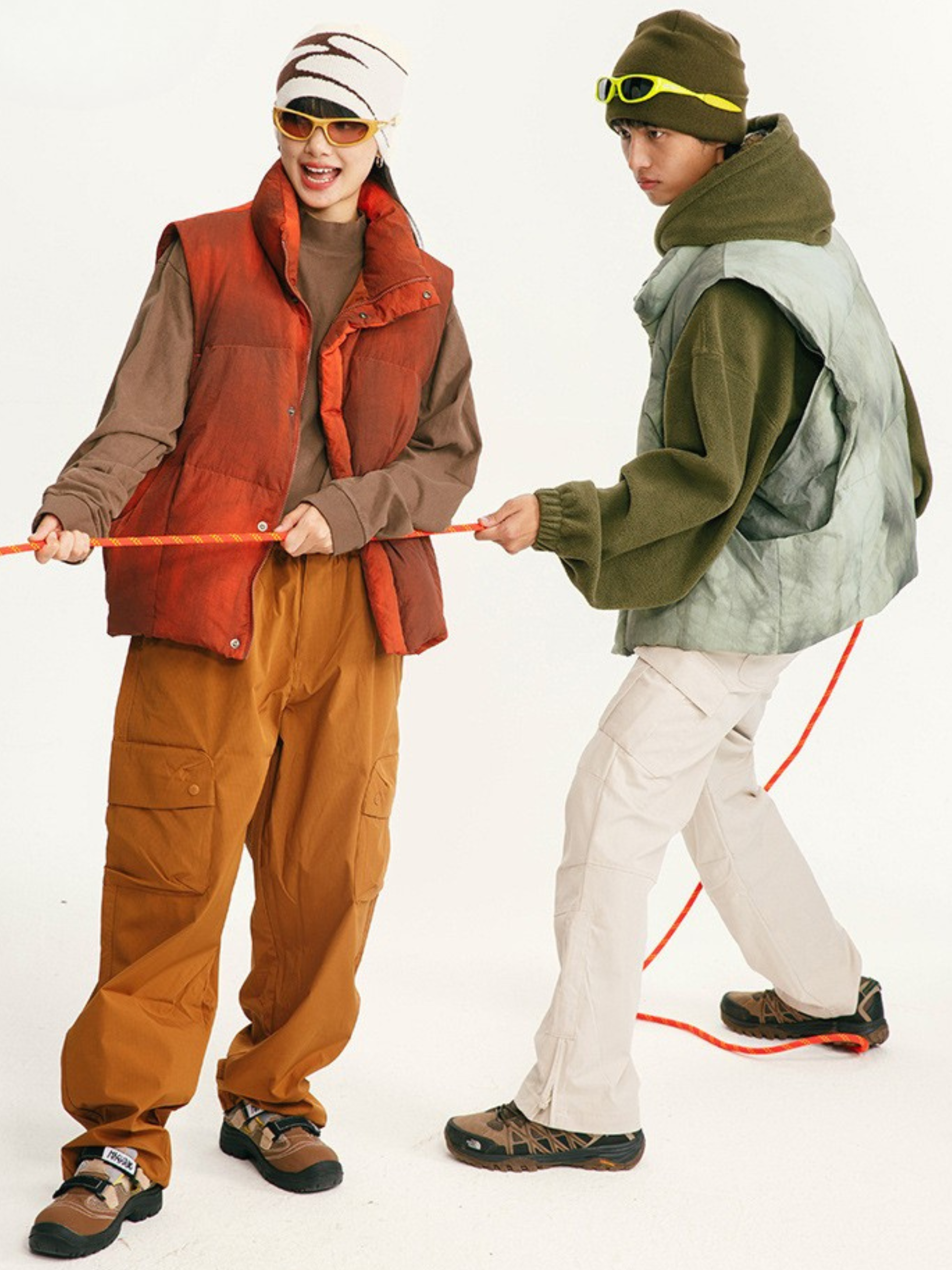 BluffTop - Unisex 90% White Duck Down Hand-Dyed Waterproof Down Vest