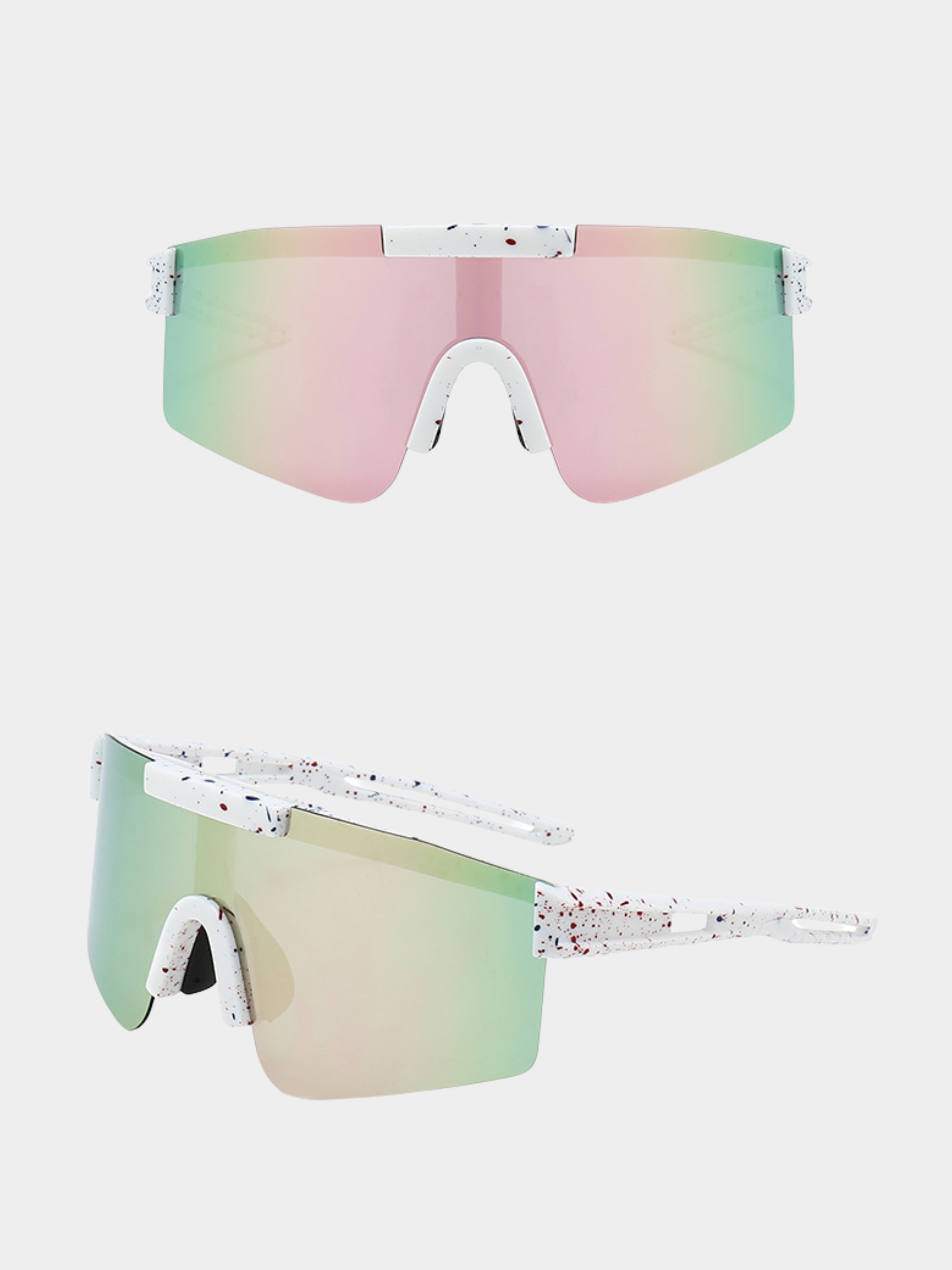 LynxNest - Unisex UV400+ Protection Colorful Coated Polarized Sports Sunglasses
