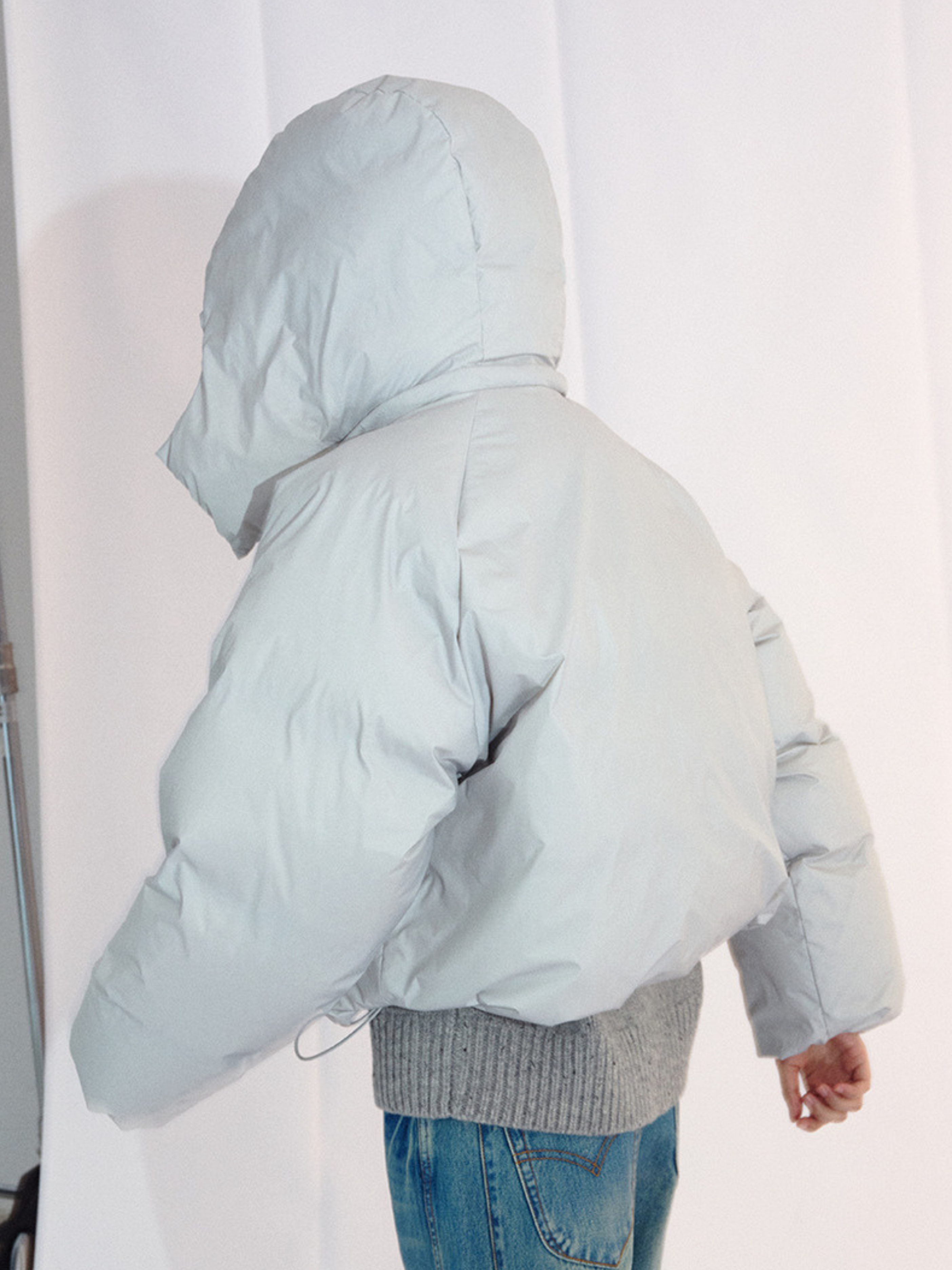 RavenTop - Women’s Detachable Hooded Short Puffer Jacket