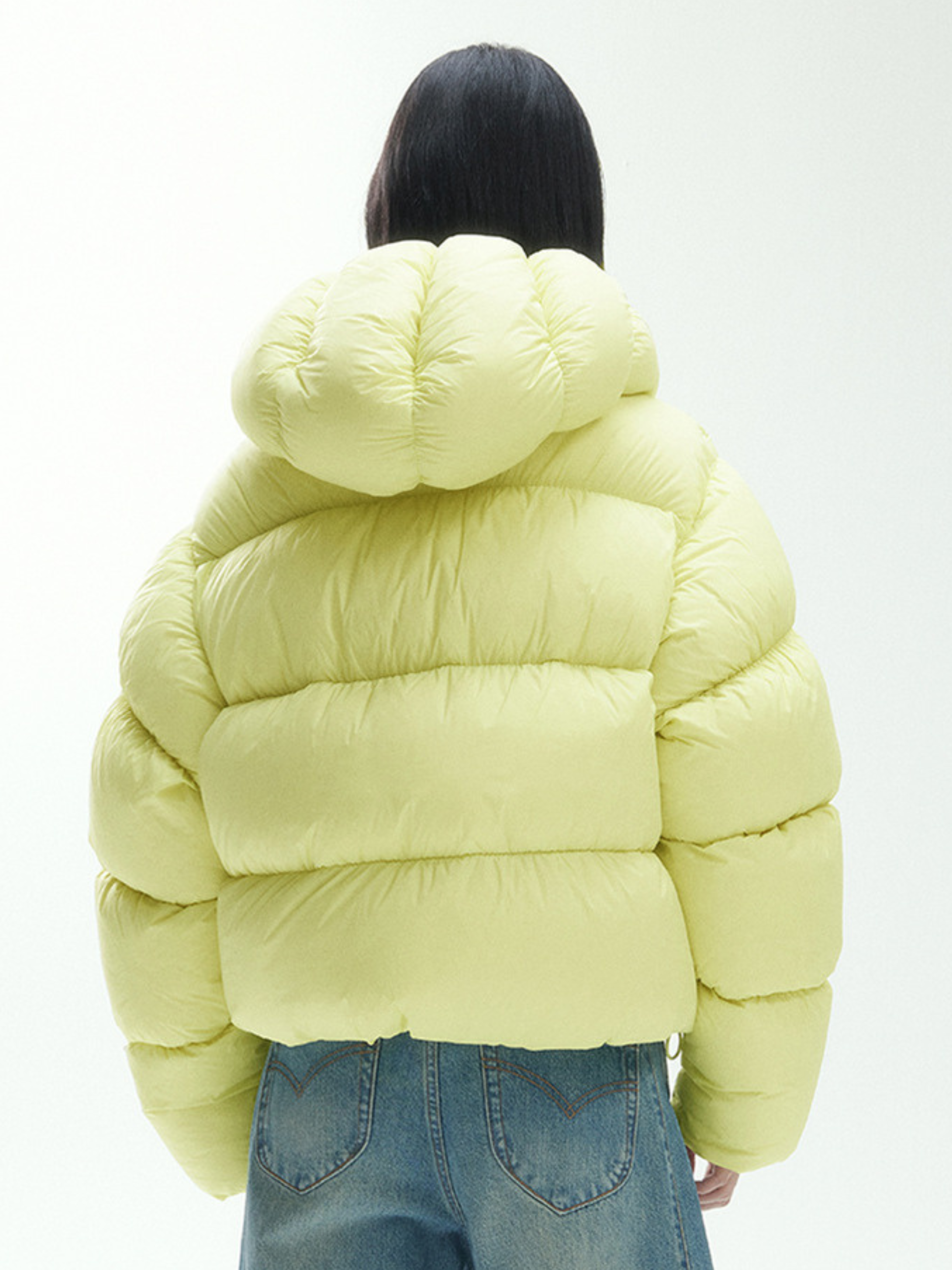 RavenScope - Women’s  90% White Duck Down Puffer Hooded Jacket