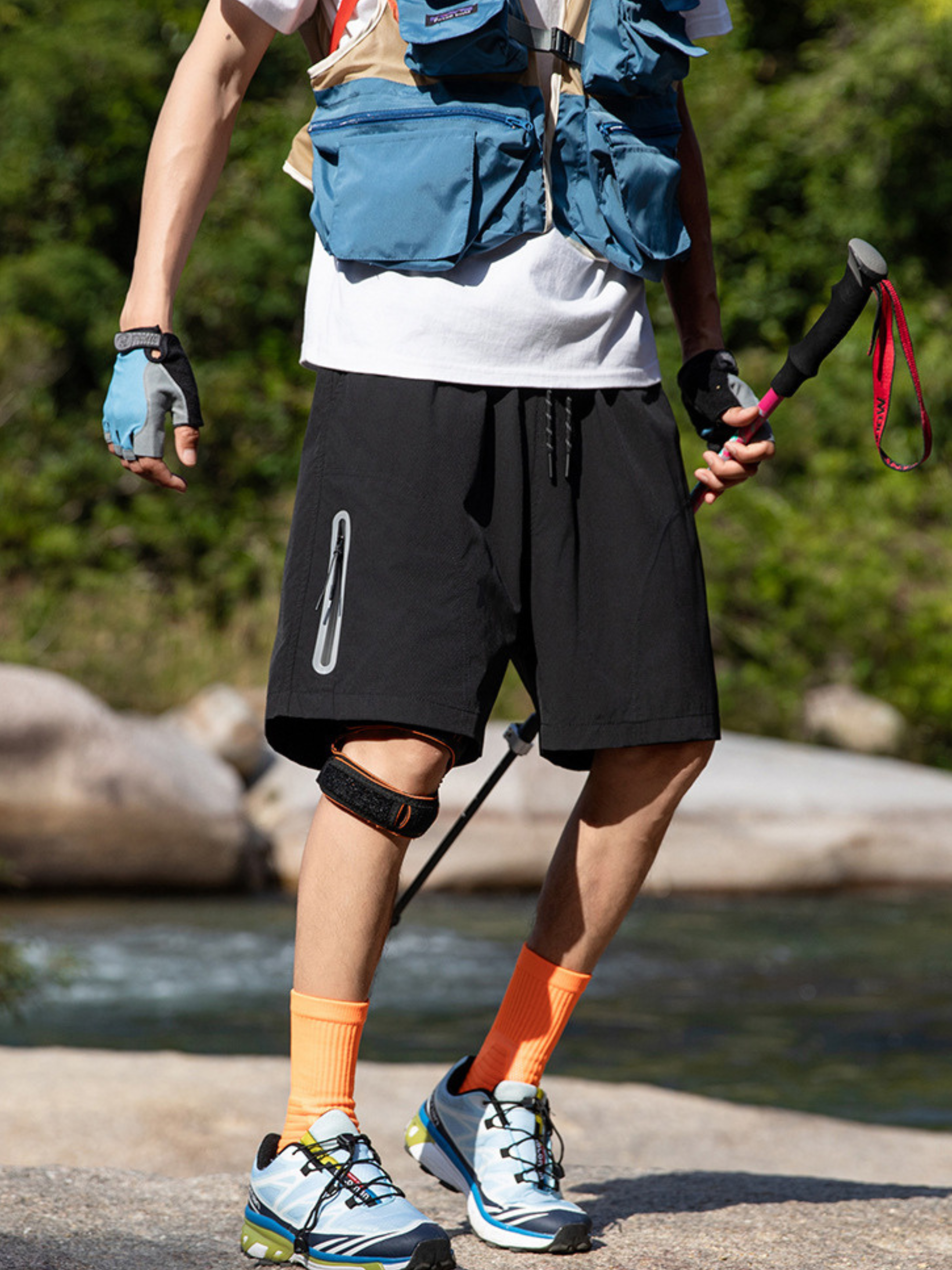 BaseChair - Men's Packable Breathable Lightweight 5-Inch Shorts