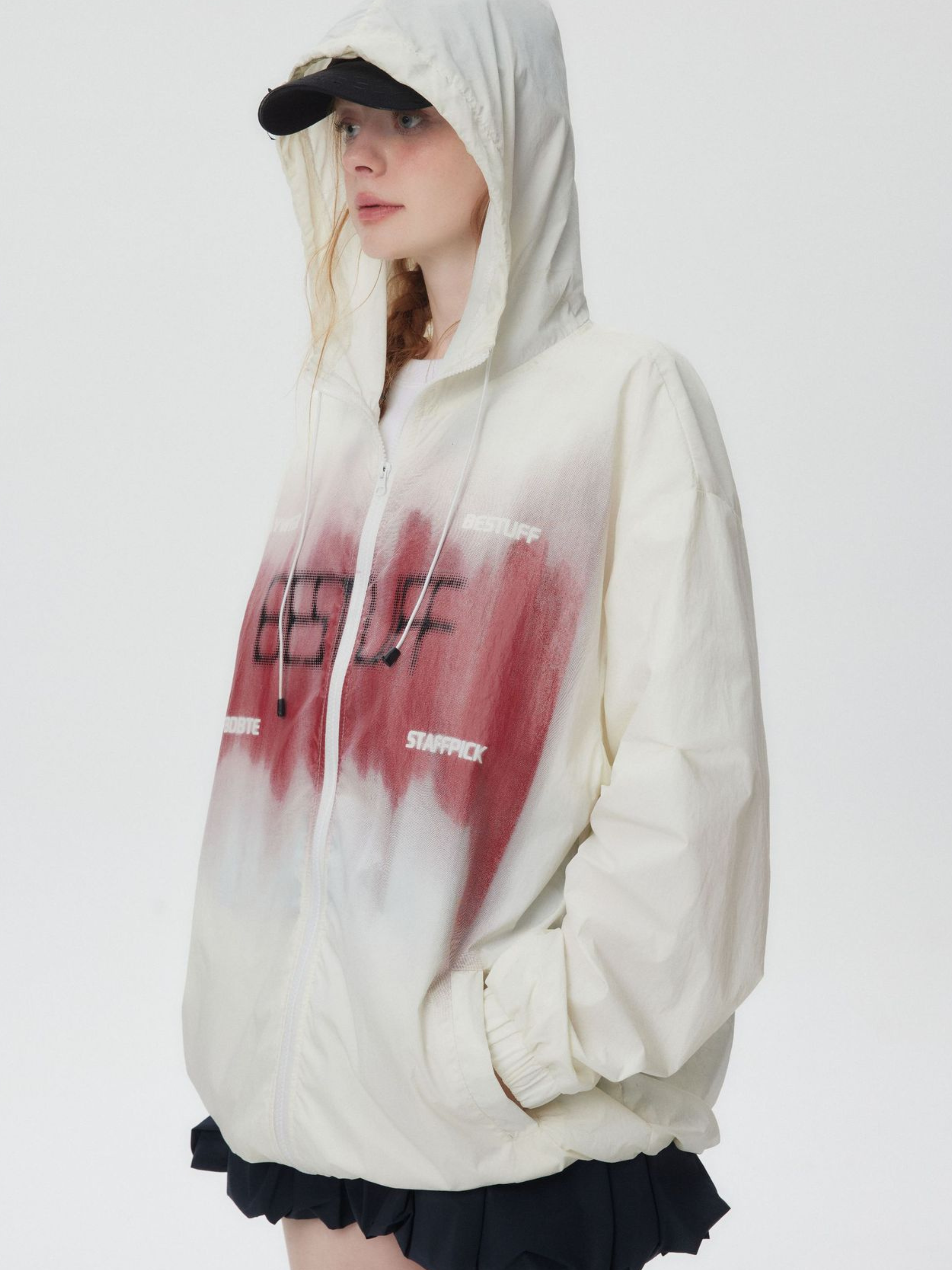 AlpinePort - Women's UPF50+ Graffiti Letter UV Protection Jacket