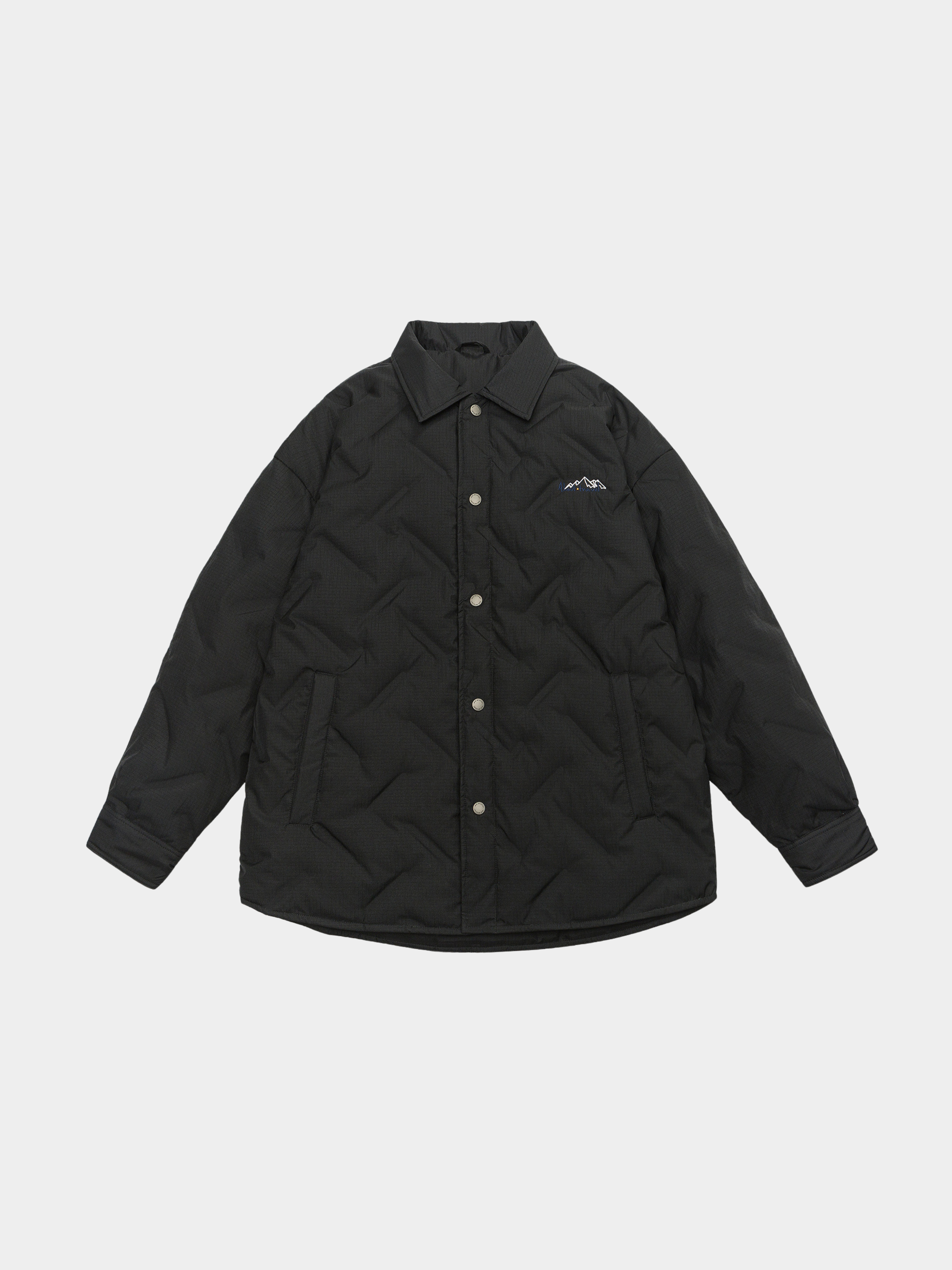 BluffStep - Unisex 90% White Duck Down Checkered Down Jacket