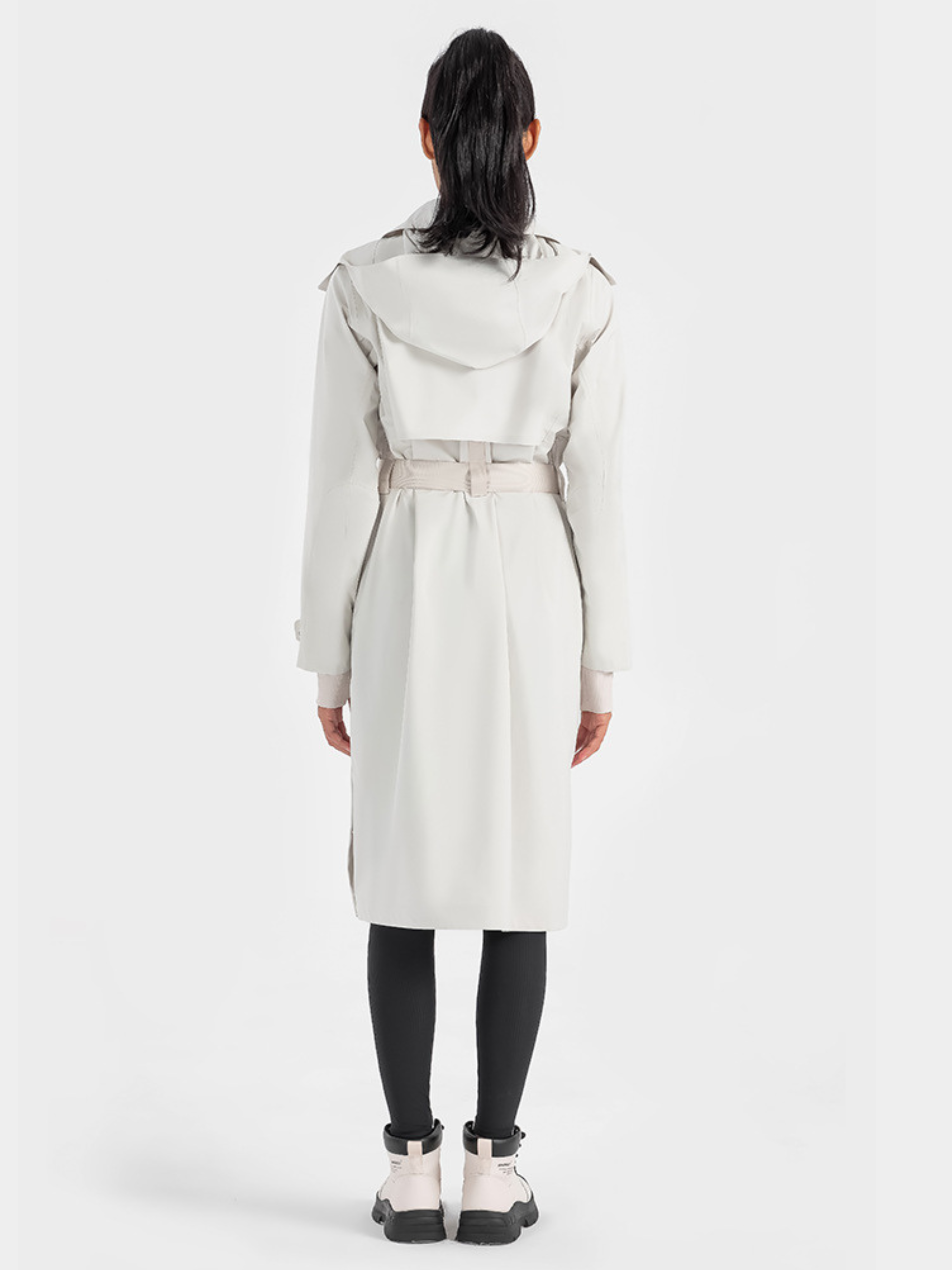 MesaPath - Women's Waterproof Windproof Long Trench Jacket
