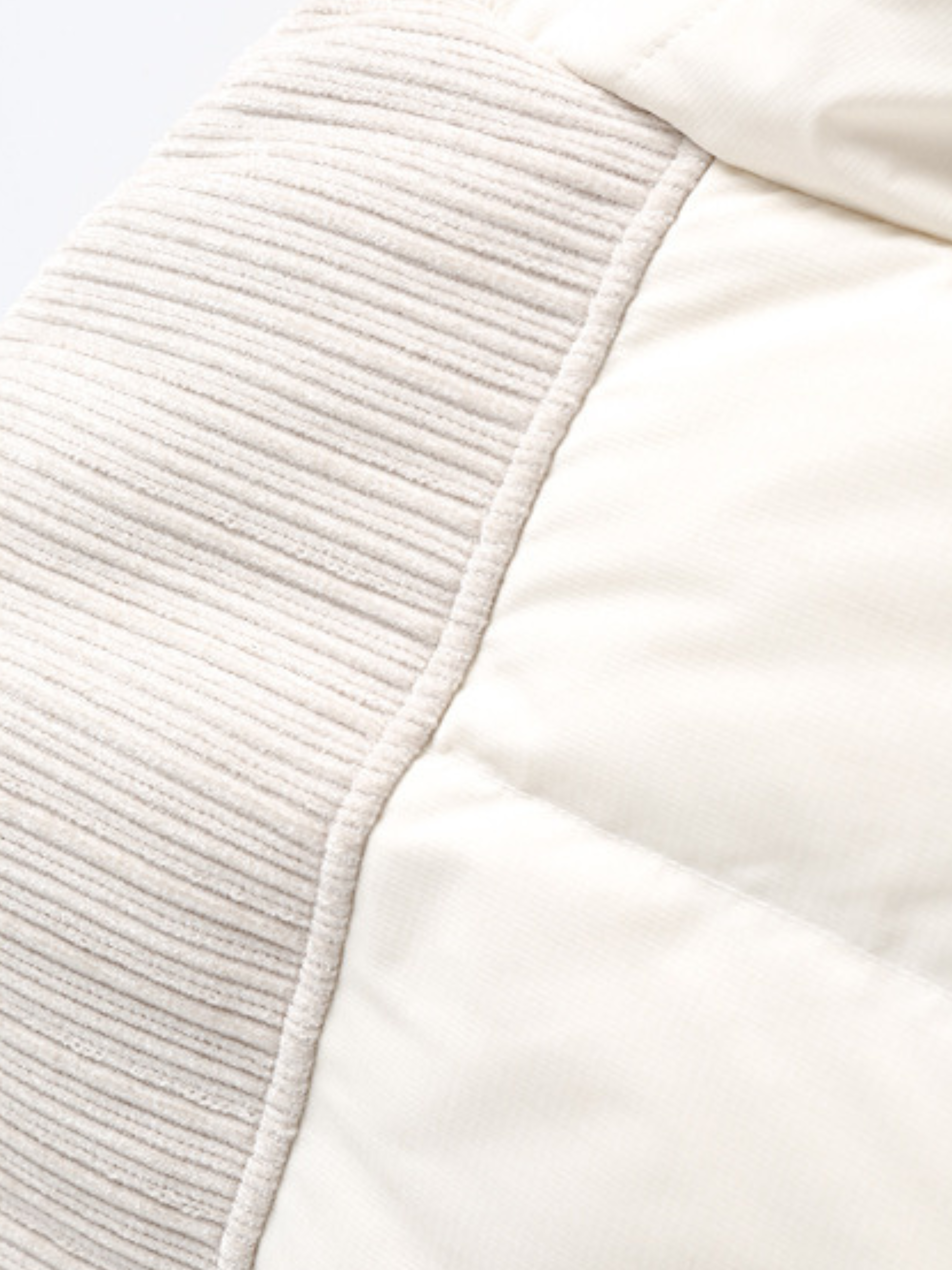 Pinestride - Women‘s Color-Block 90% White Duck Down Jacket