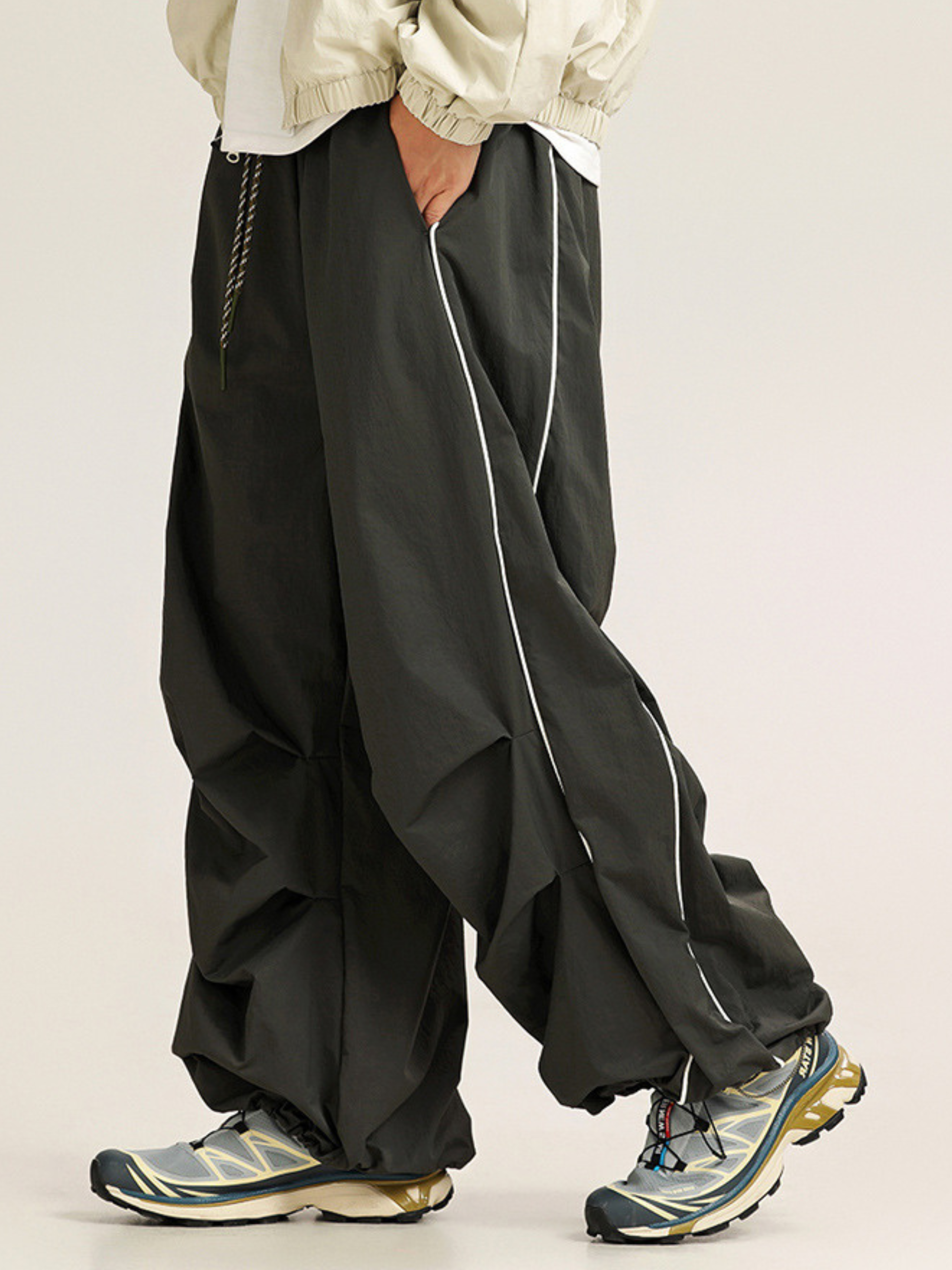 EaglePath - Unisex Ultra-Loose Paratrooper Pants for Camping & Urban Wear