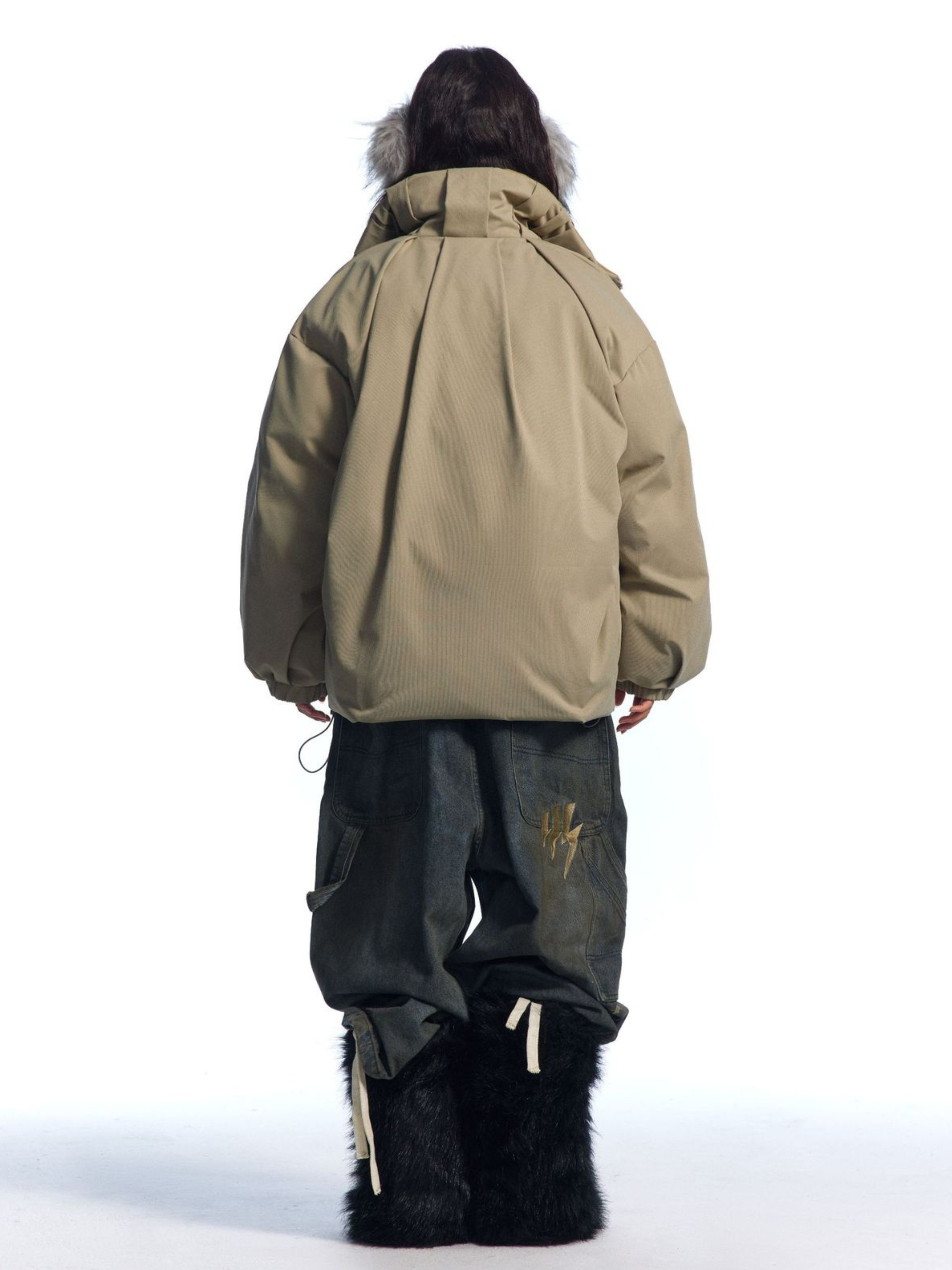 ShadowNest - Women's Oversized Stand Collar Padded Jacket