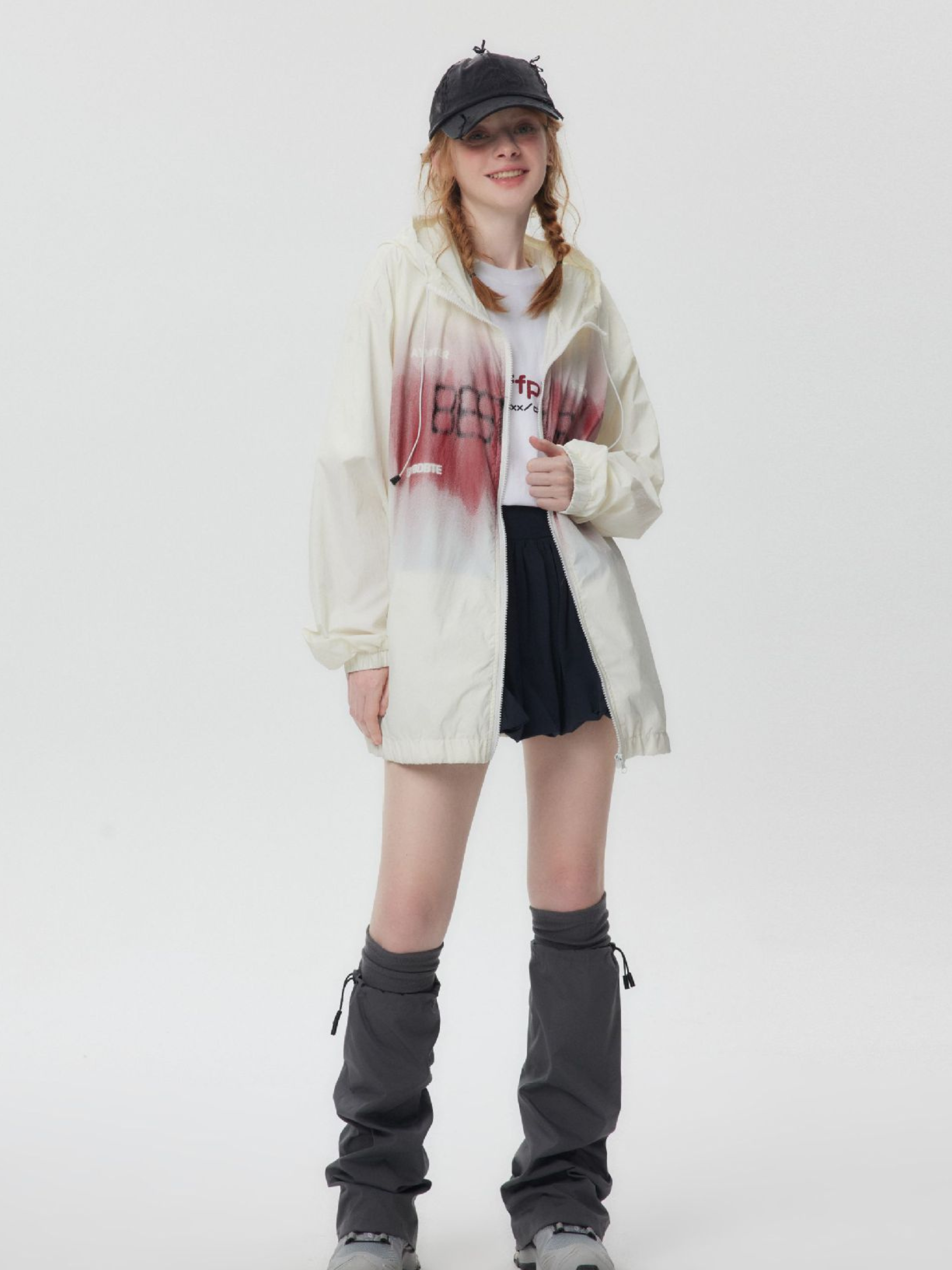 AlpinePort - Women's UPF50+ Graffiti Letter UV Protection Jacket