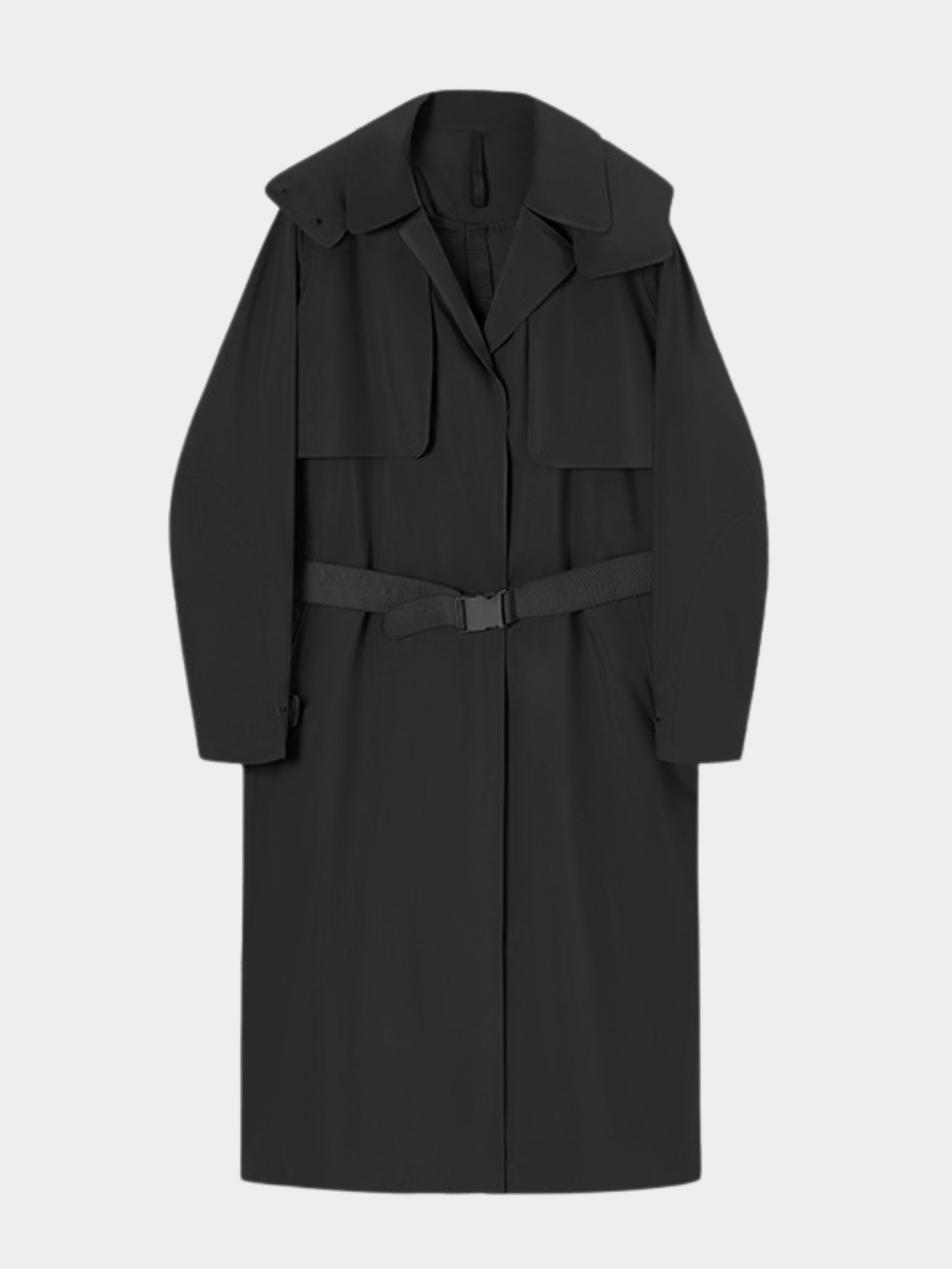 MesaPath - Women's Waterproof Windproof Long Trench Jacket