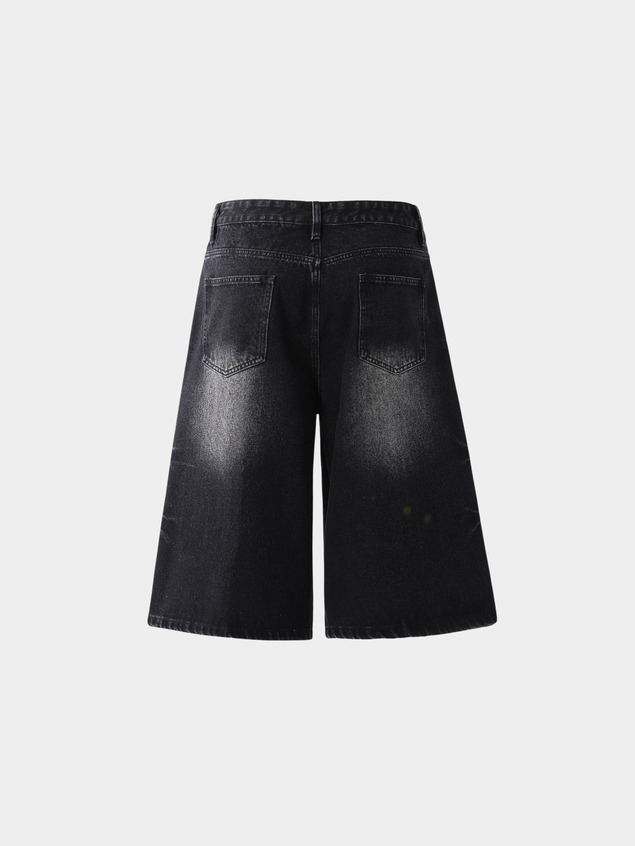 BaseWrap - Men's Straight-Leg Denim Shorts