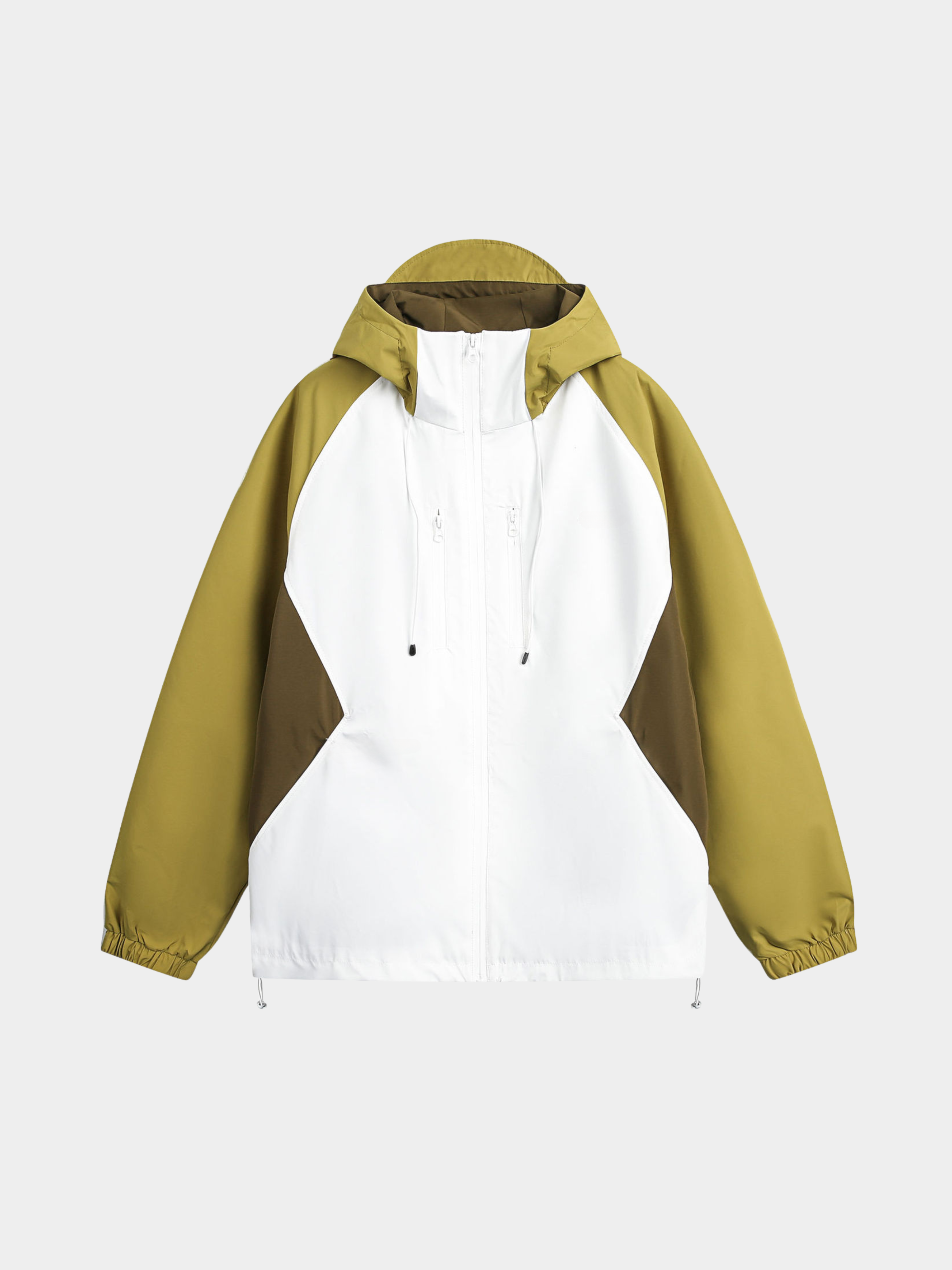 CampLamp - Men's Color-Block Lightweight Windproof Waterproof Jacket